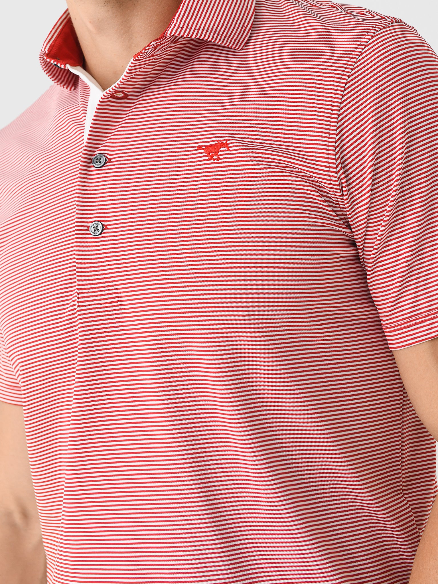 Greyson Men's Collegiate Saranac Polo - Image 5