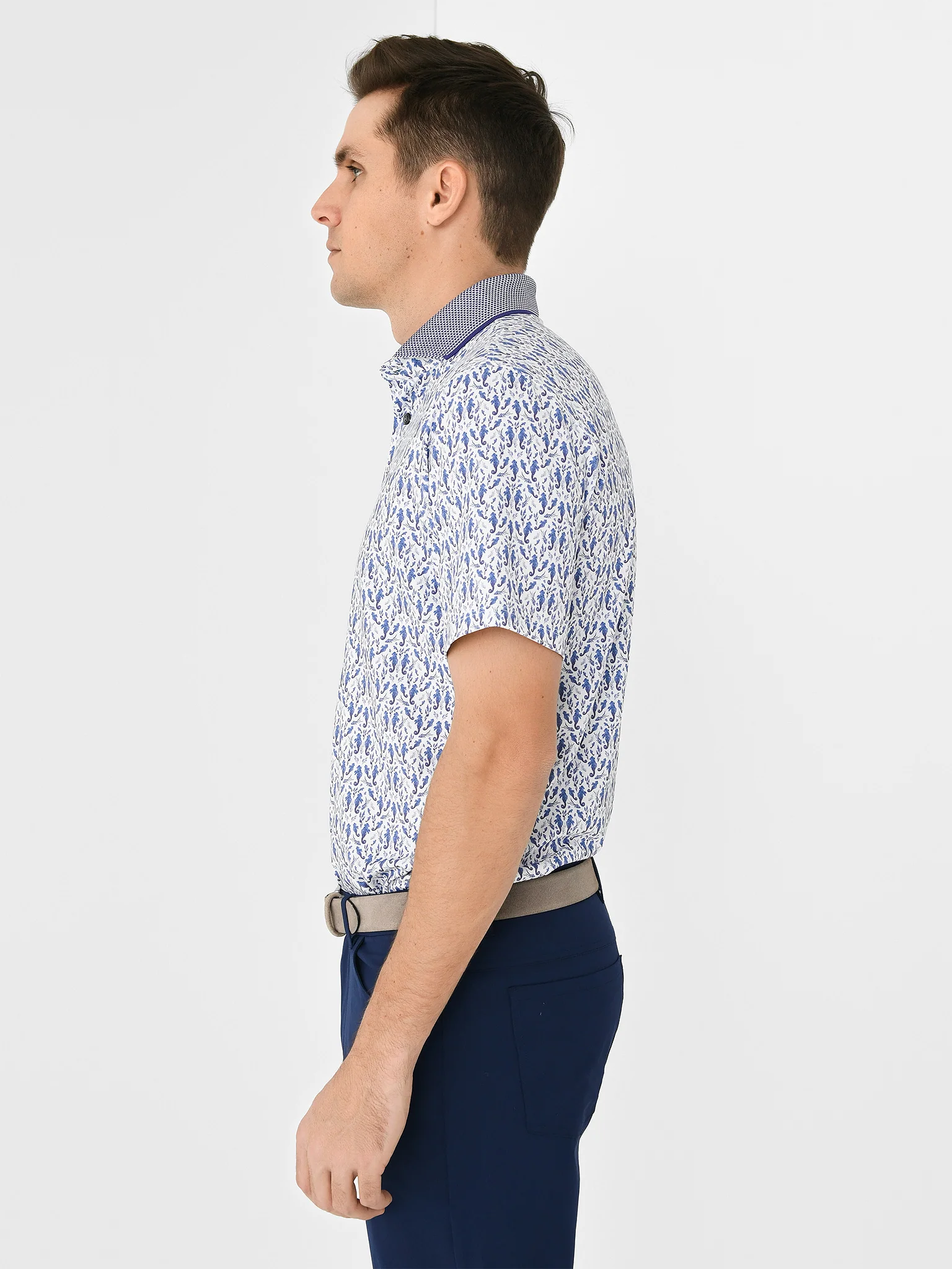 Greyson Men's Seawolf Polo - Image 3
