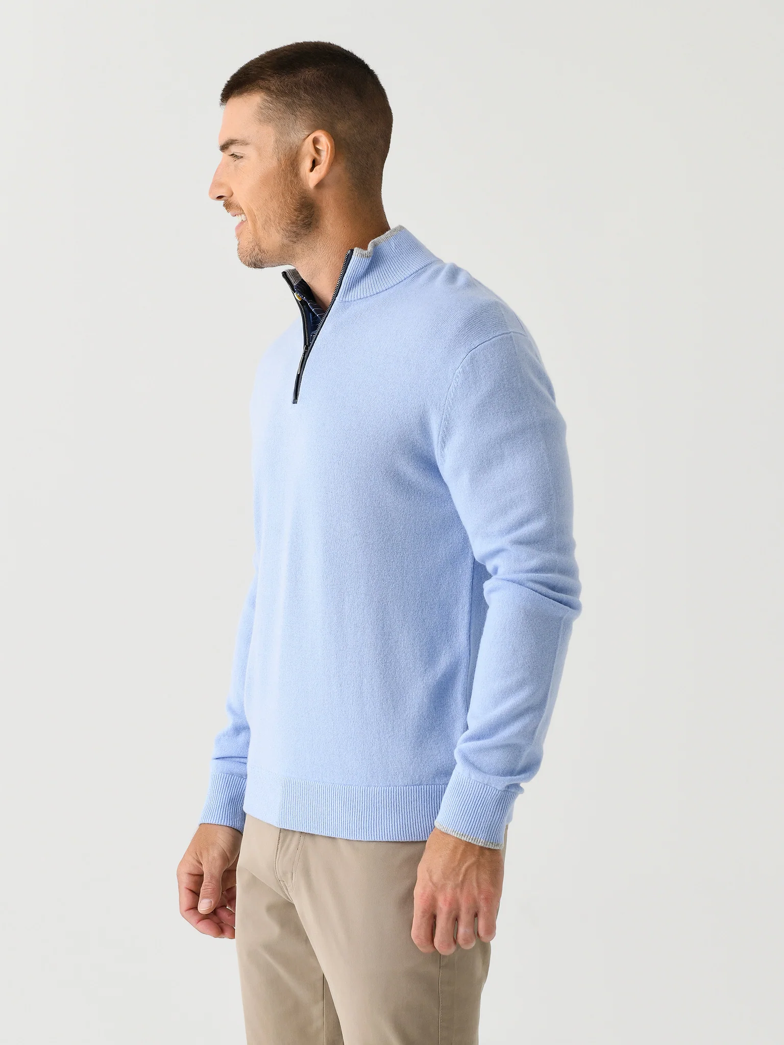 Greyson Men's Sebonack Quarter-Zip - Image 8
