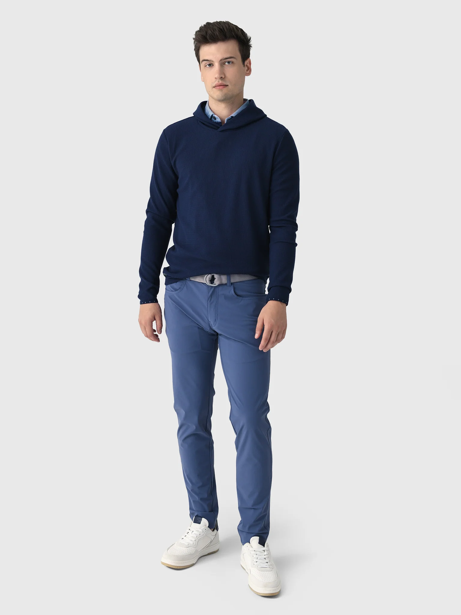 Greyson Men's Traverse Waffle Hoodie - Image 2