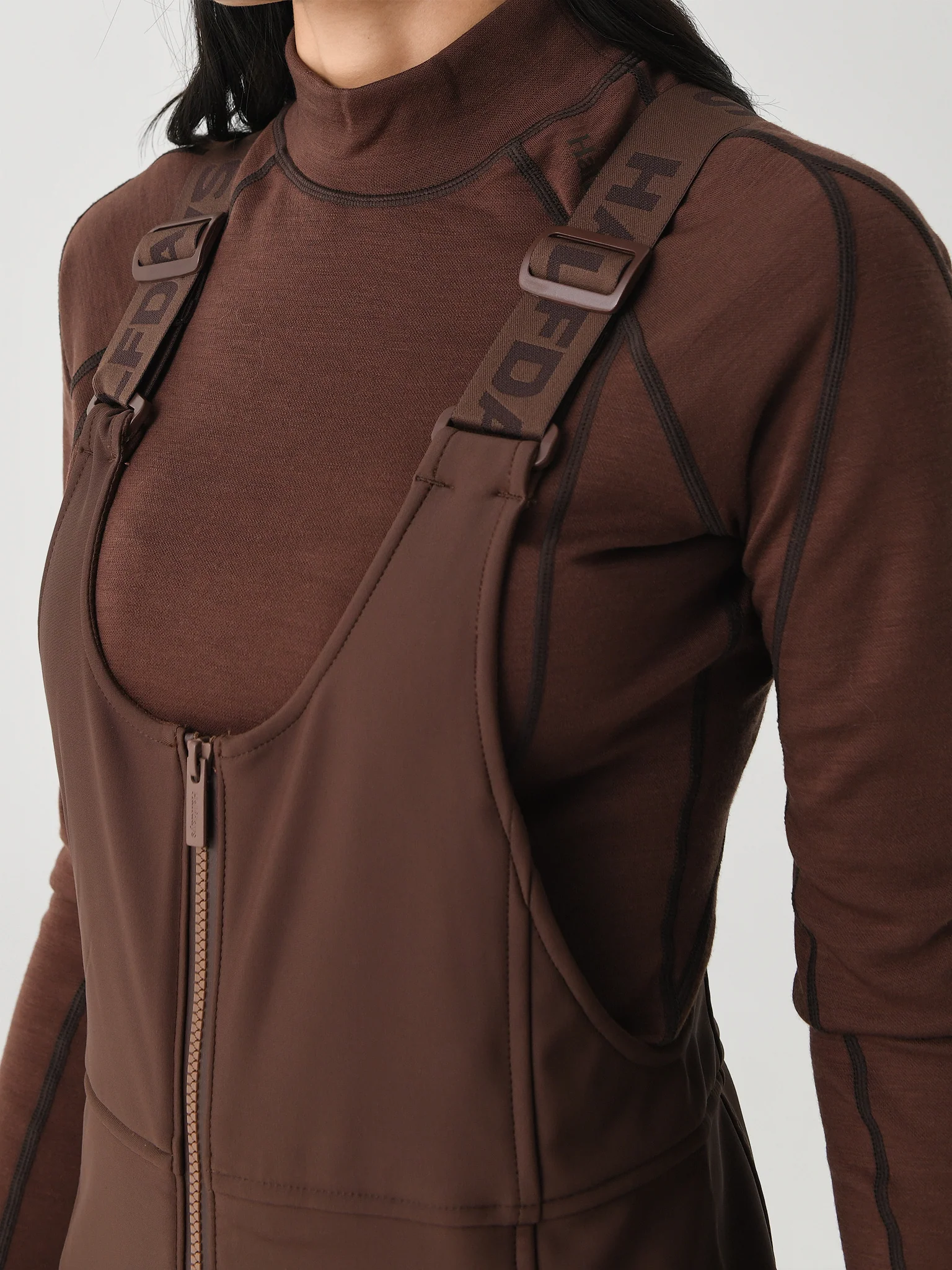 Halfdays Women's Isabel Softshell Bib Pant - Image 4