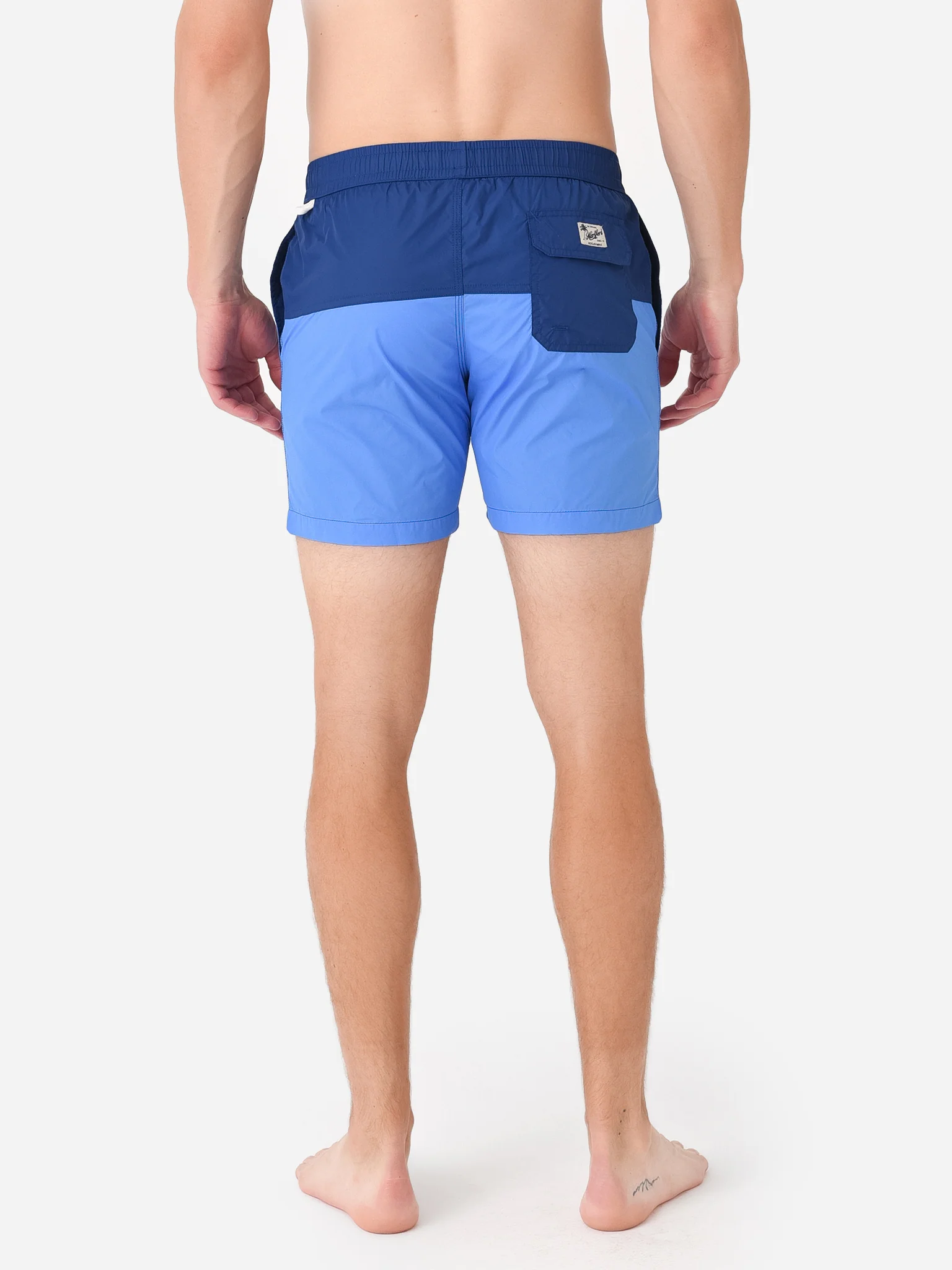 Hartford Men's Bicolor Woven Swim Trunk - Image 5