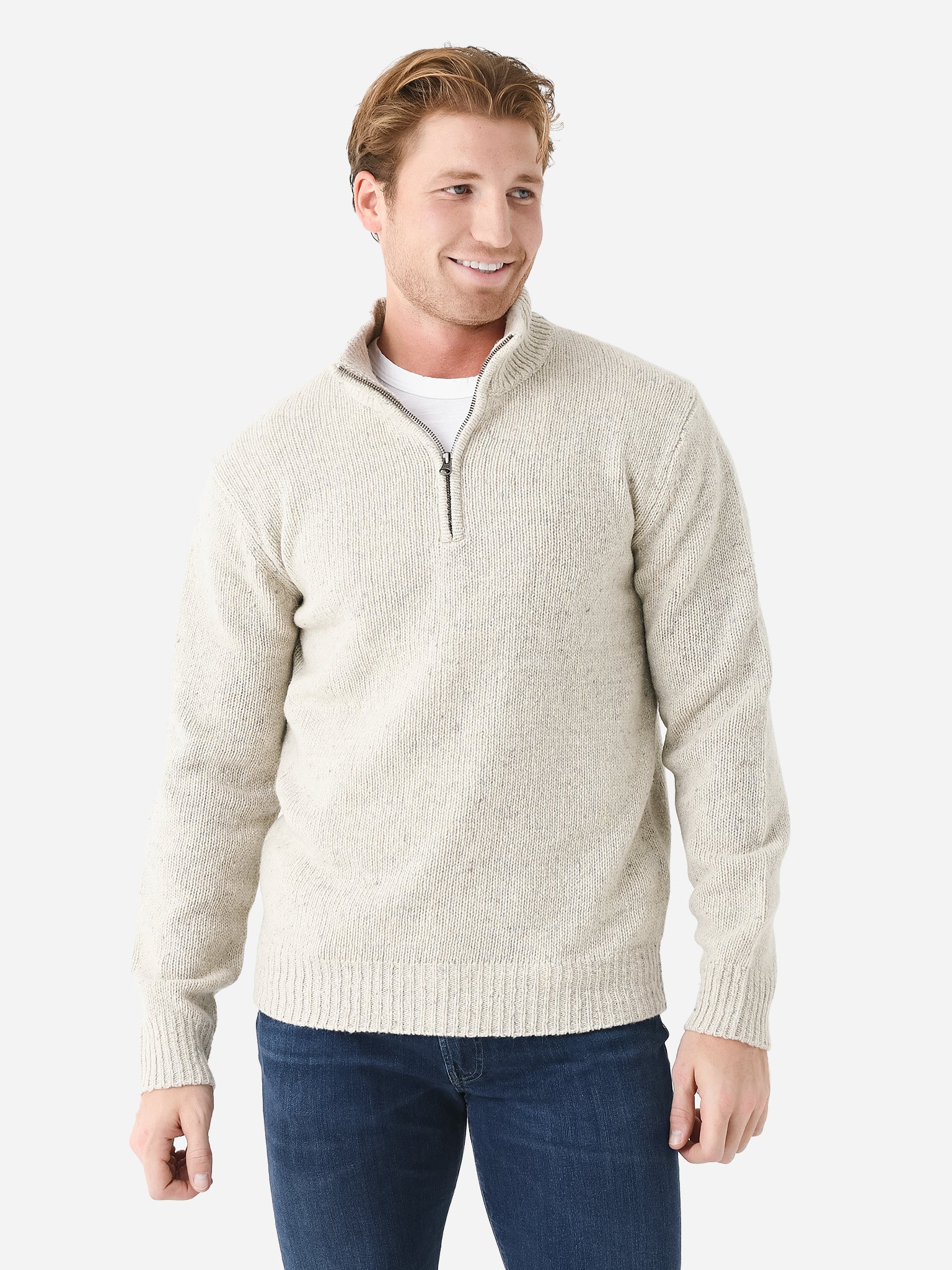 Hartford Men's Donegal Trucker Knitted Pullover
