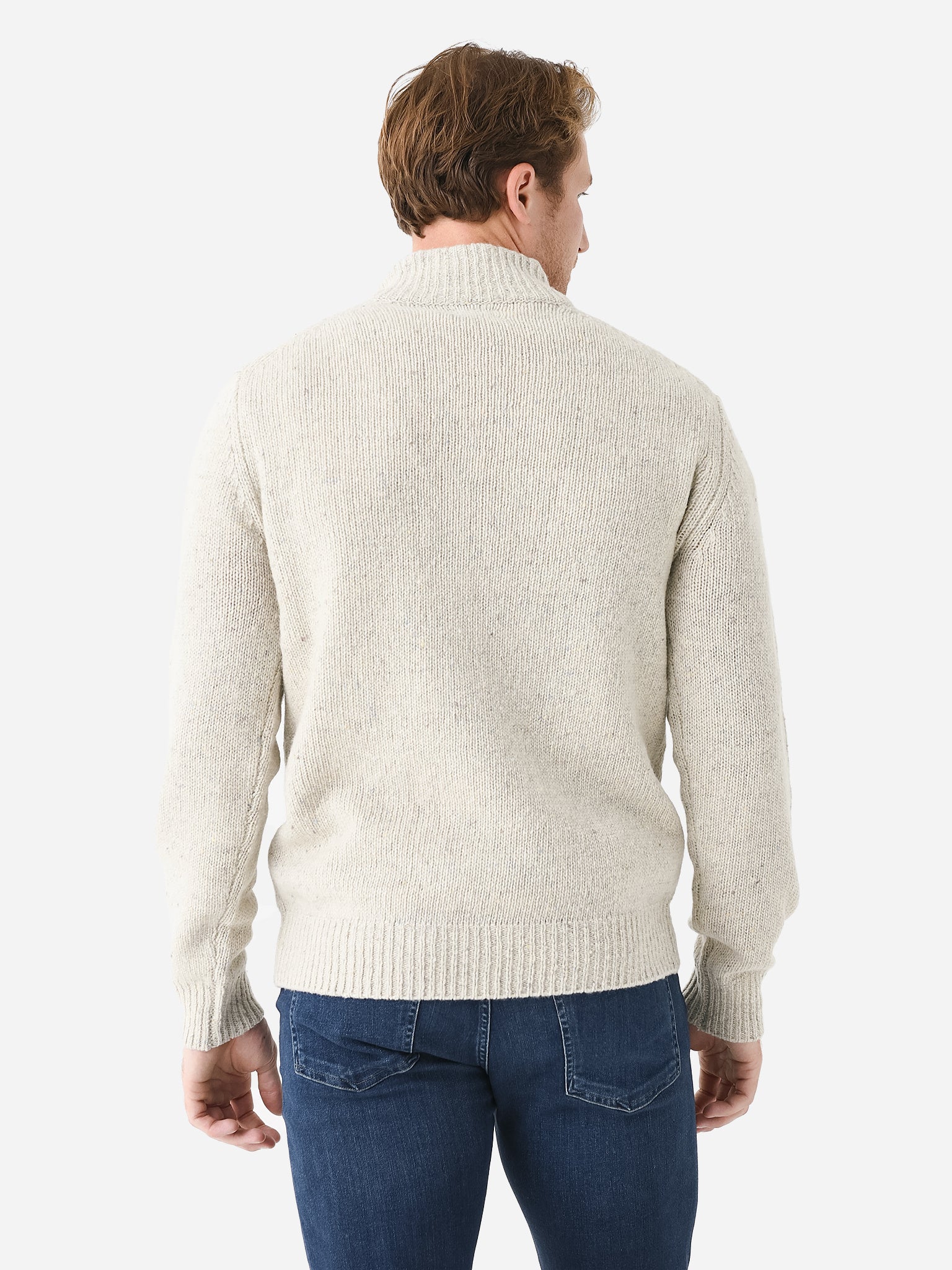 Hartford Men's Donegal Trucker Knitted Pullover - Image 4