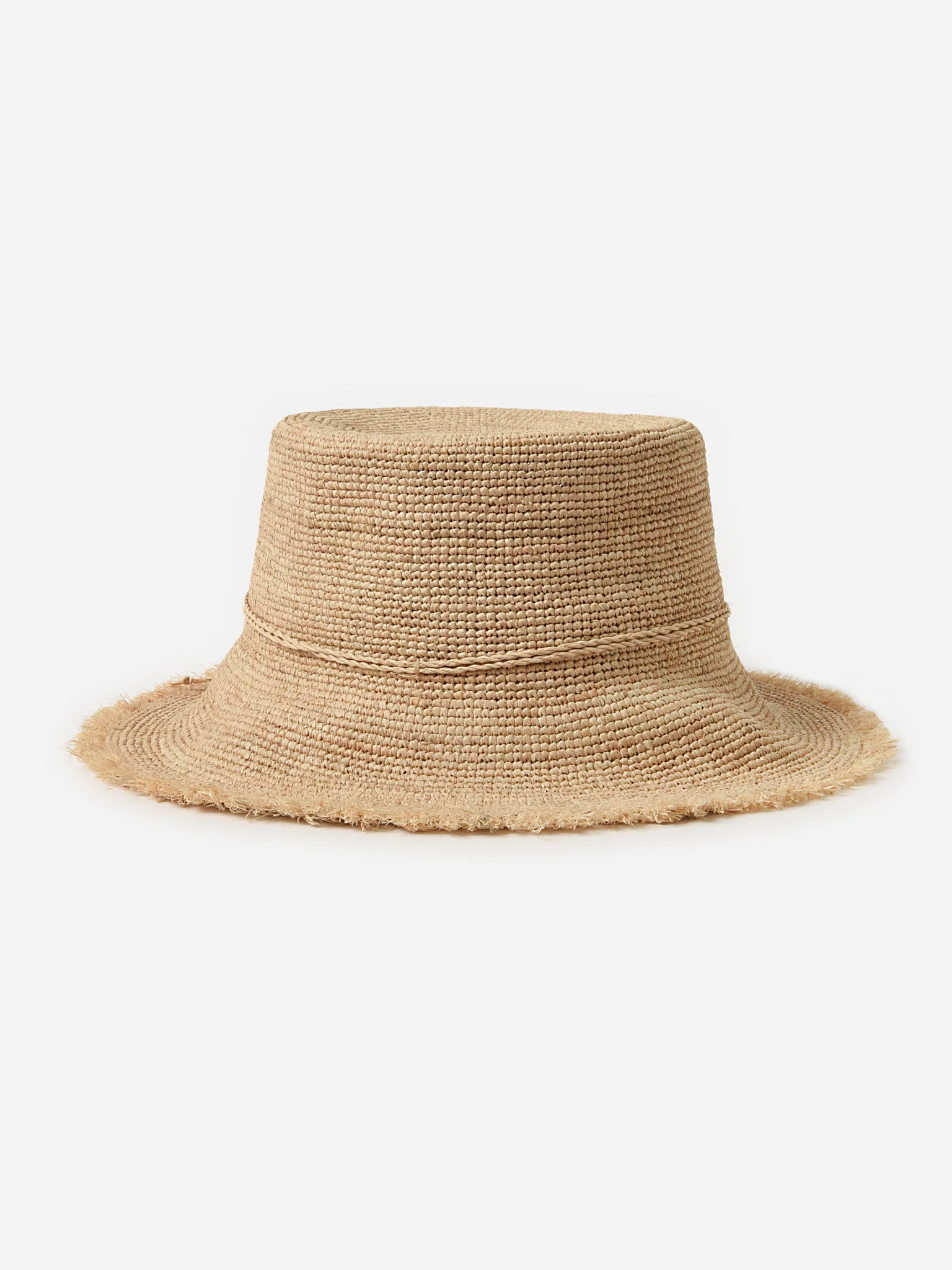 Hat Attack Women's Packable Raffia Bucket Hat - Image 5