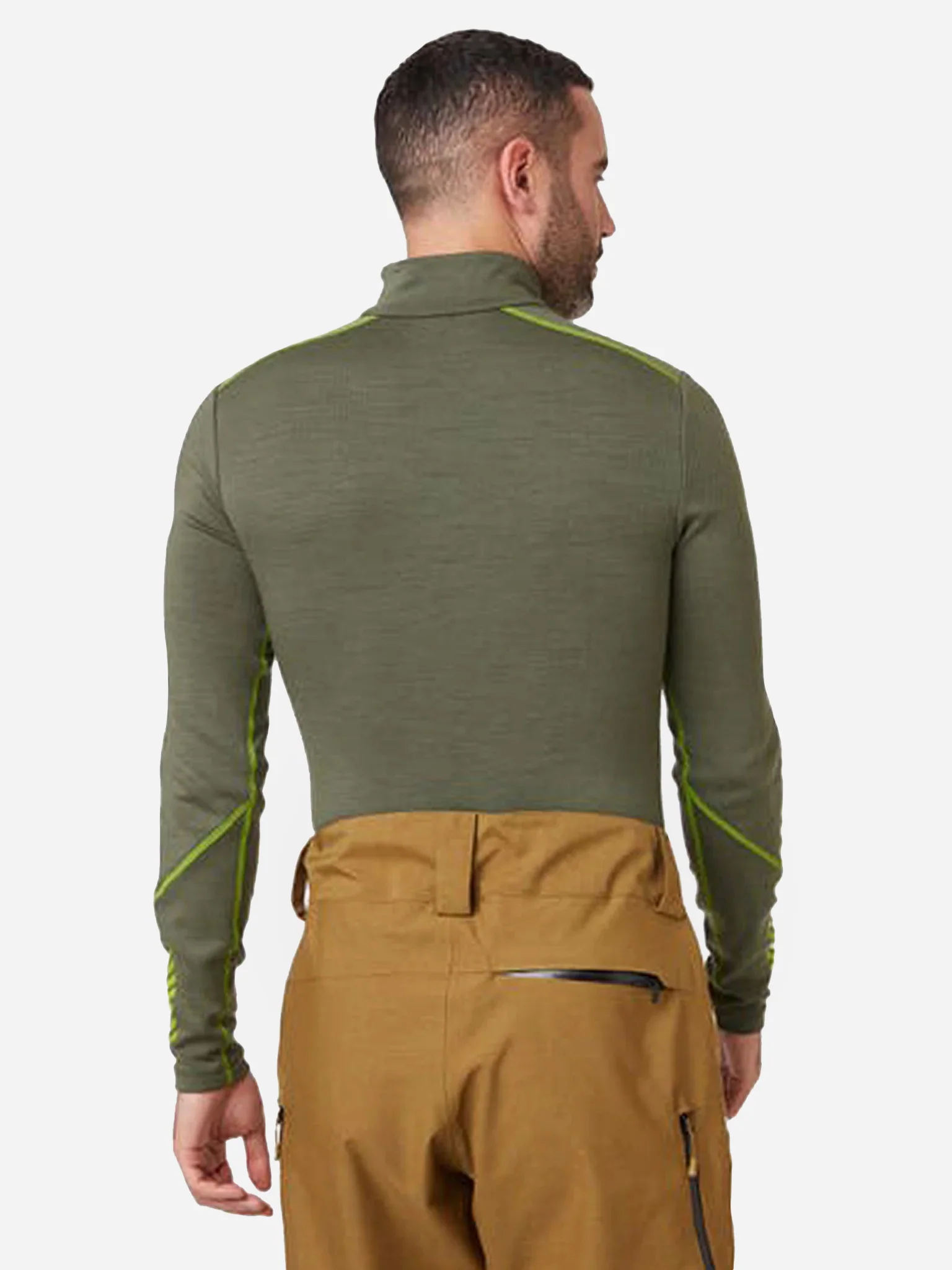 Helly Hansen Men's LIFA® Merino Midweight Half-Zip Base Layer Top - Image 3