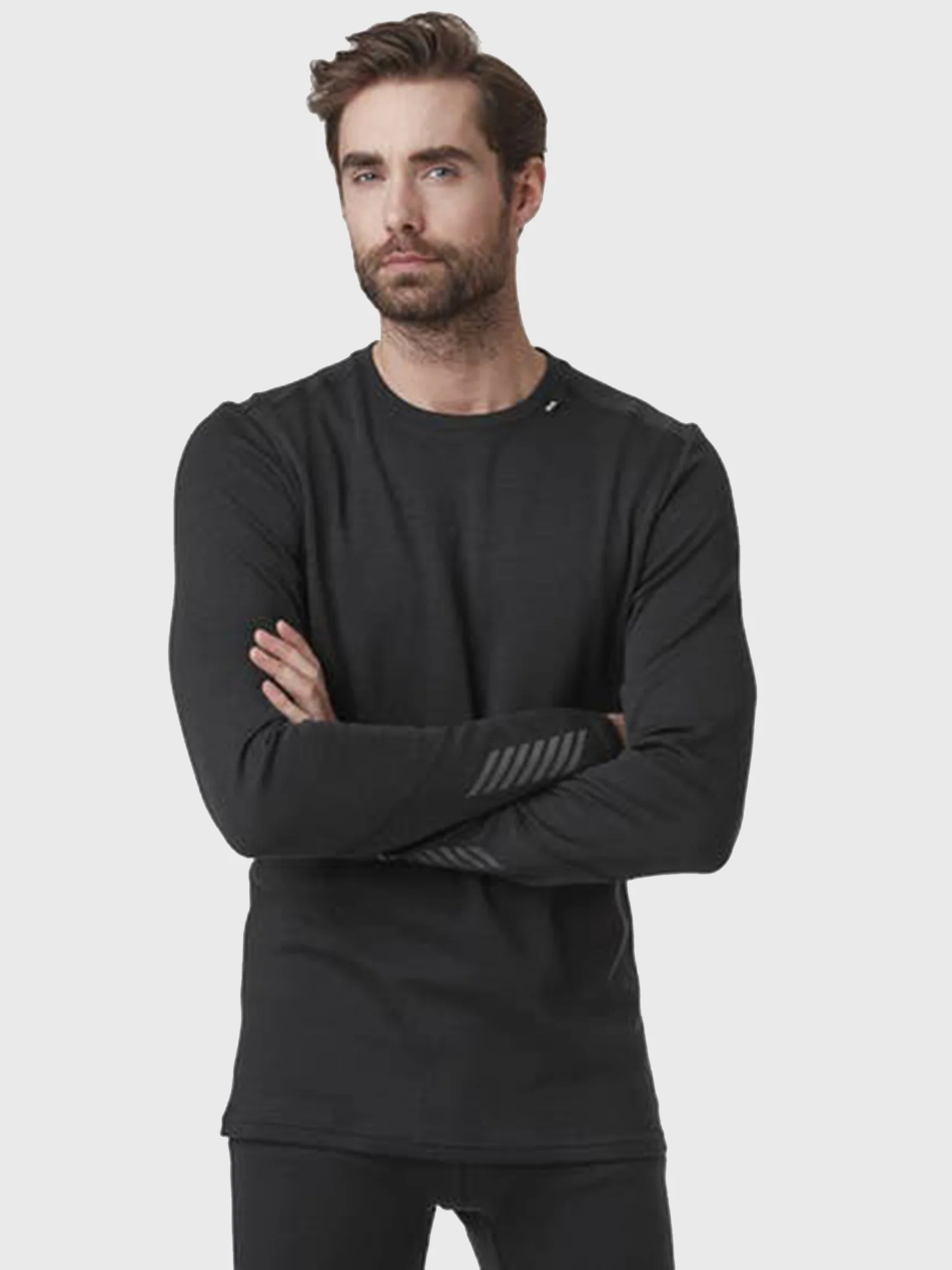 Helly Hansen Men's LIFA® Merino Midweight Crew Base Layer - Image 2