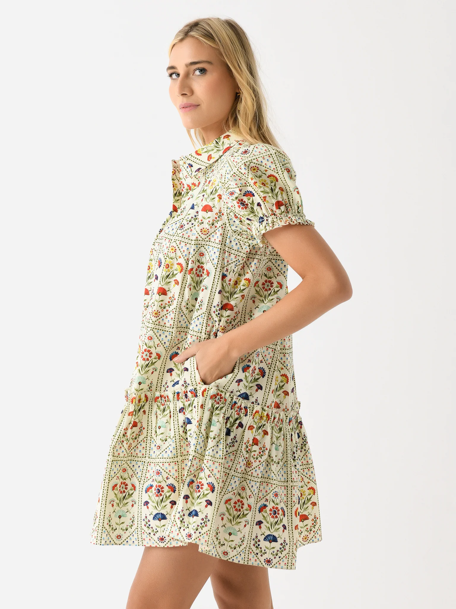 Hunter Bell Women's Drifter Mini Dress - Image 3