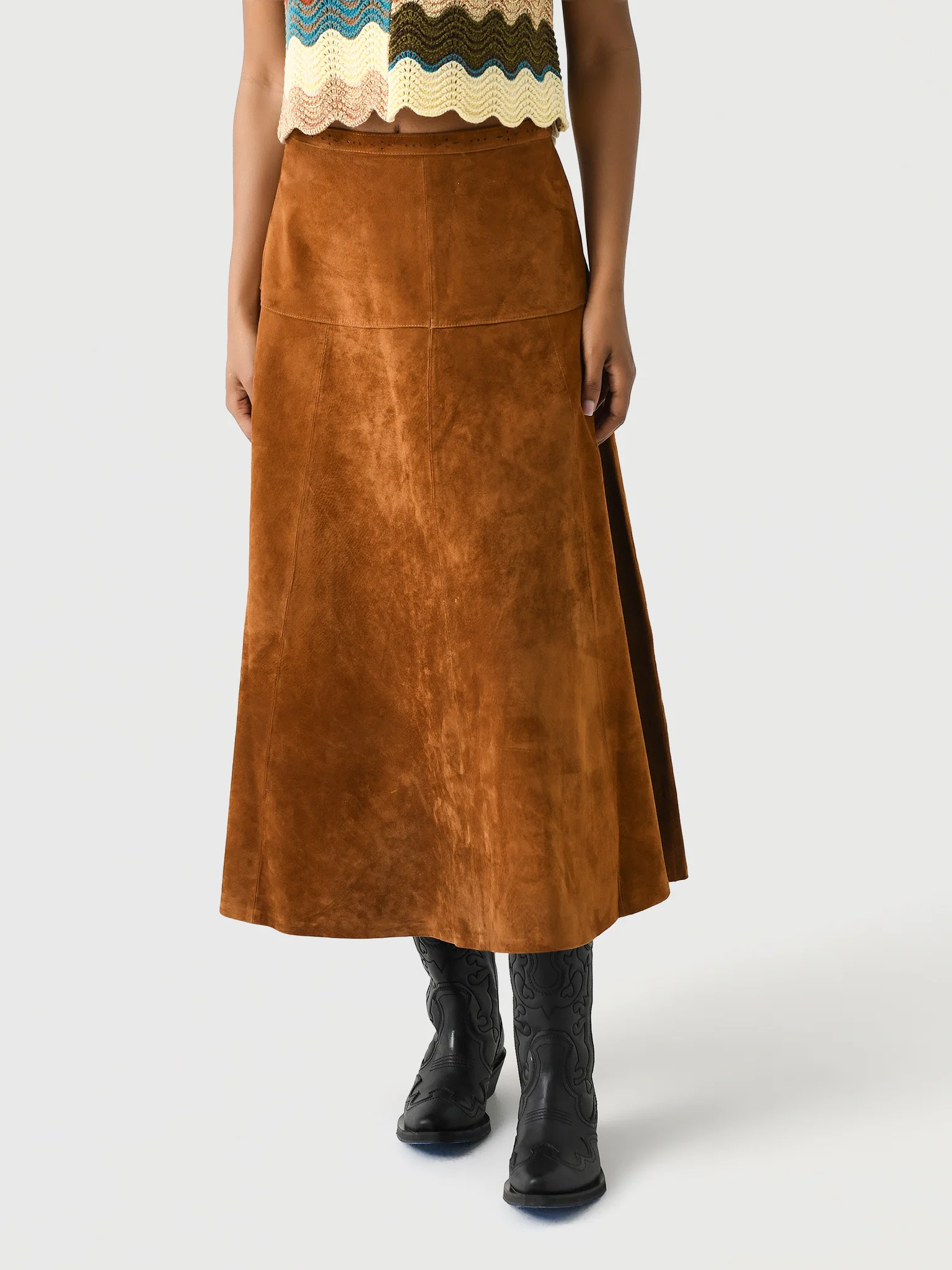 Hunter Bell Women's Ida Suede Skirt