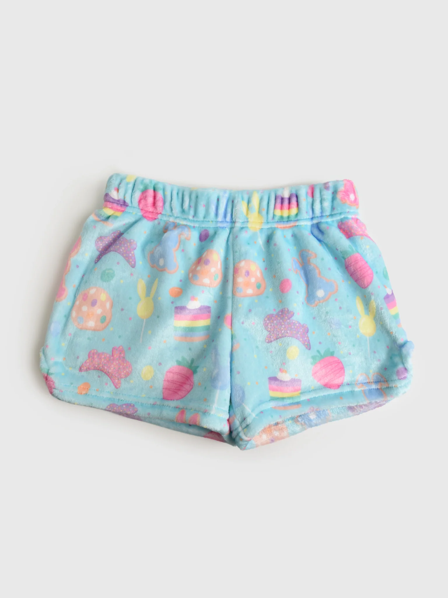 Iscream Girls' Bunny Sweets Plush Short
