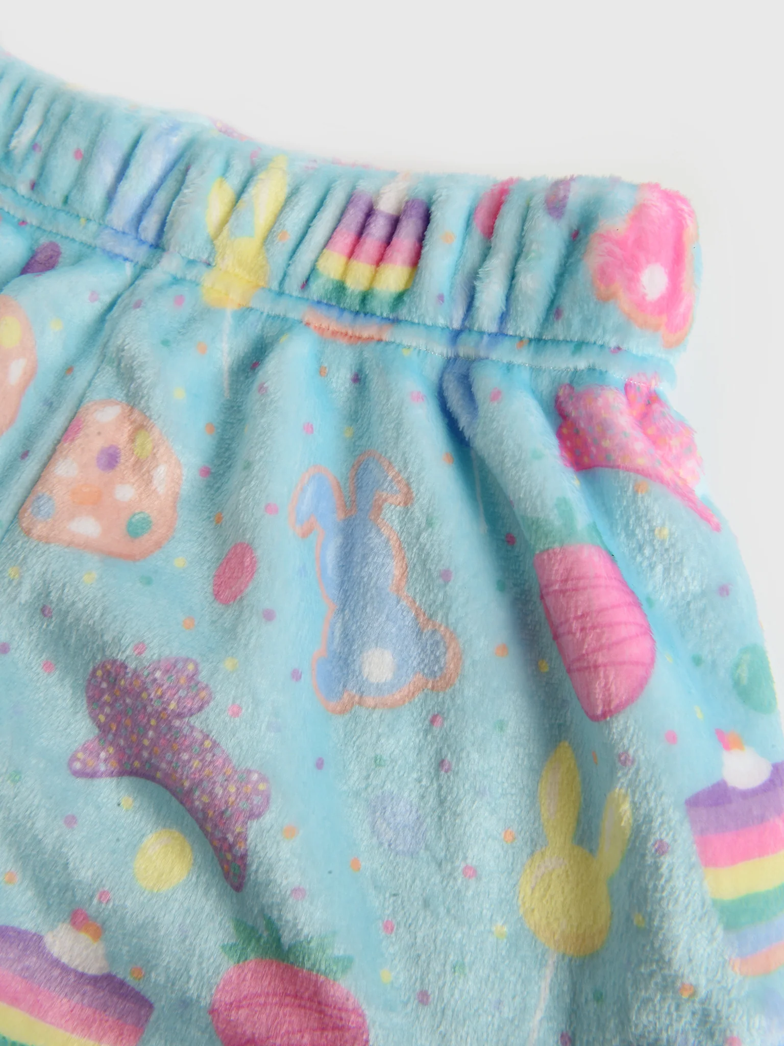 Iscream Girls' Bunny Sweets Plush Short - Image 2