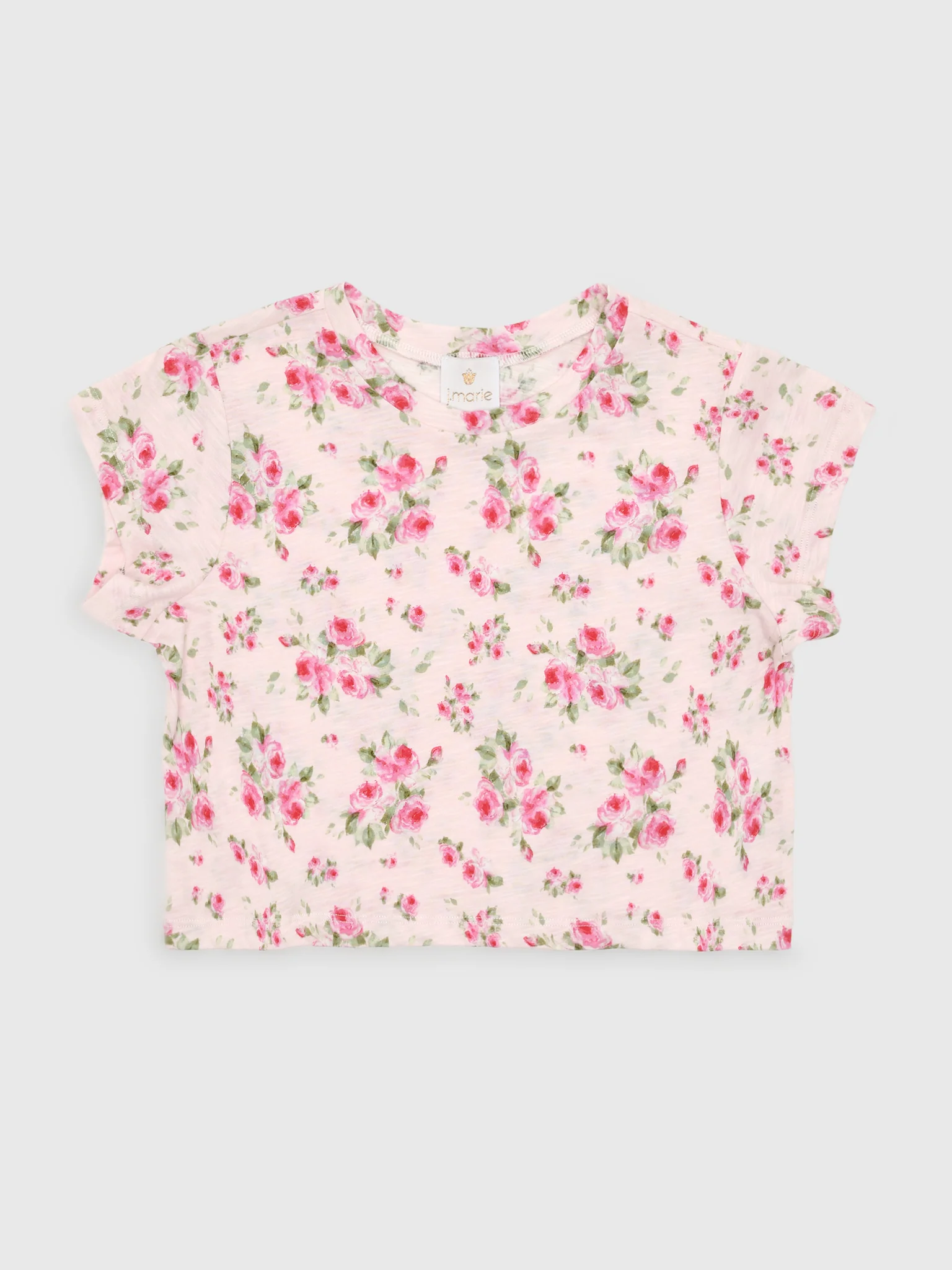 J. Marie Girls' Ellie Slouch Tee