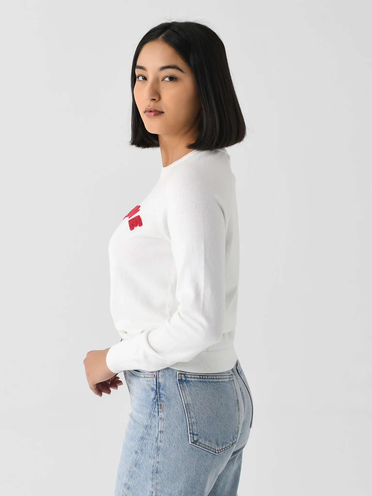 J Society Women's Love Crew Sweater - Image 3