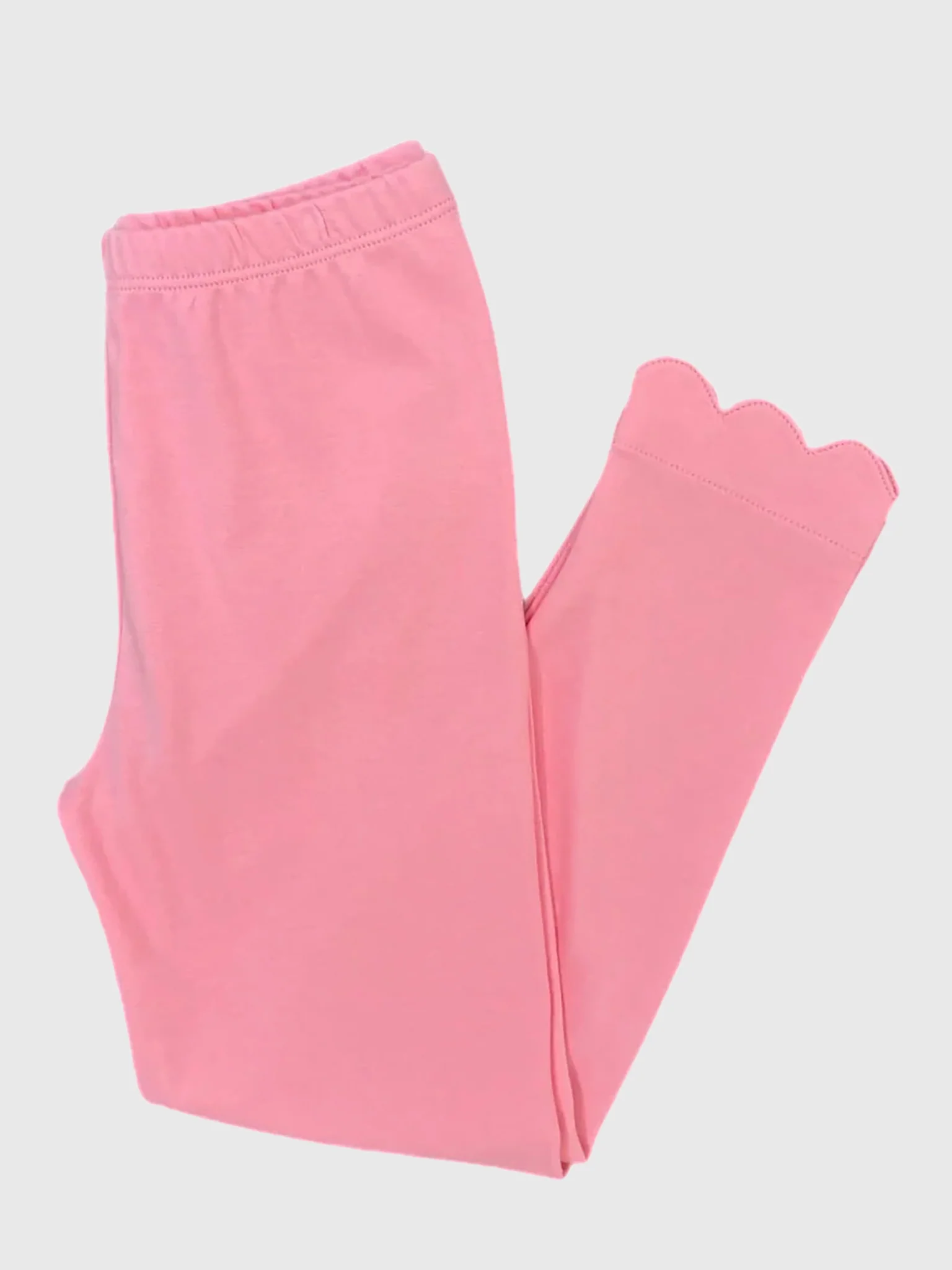 James + Lottie Girls' Knit Scalloped Legging - Image 2