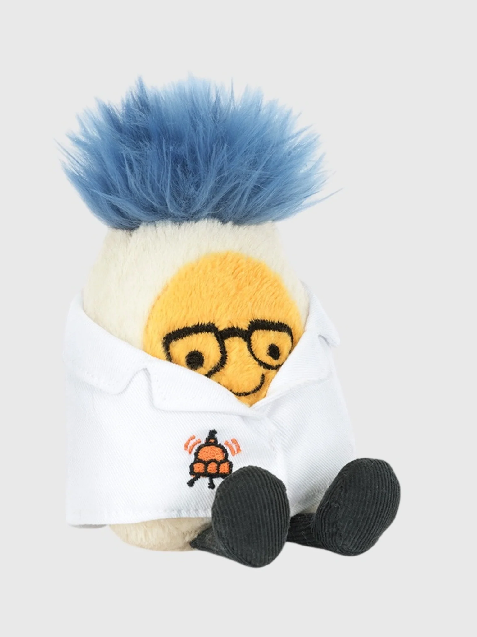 Jellycat Amuseables Boiled Egg Scientist Outfit Plush