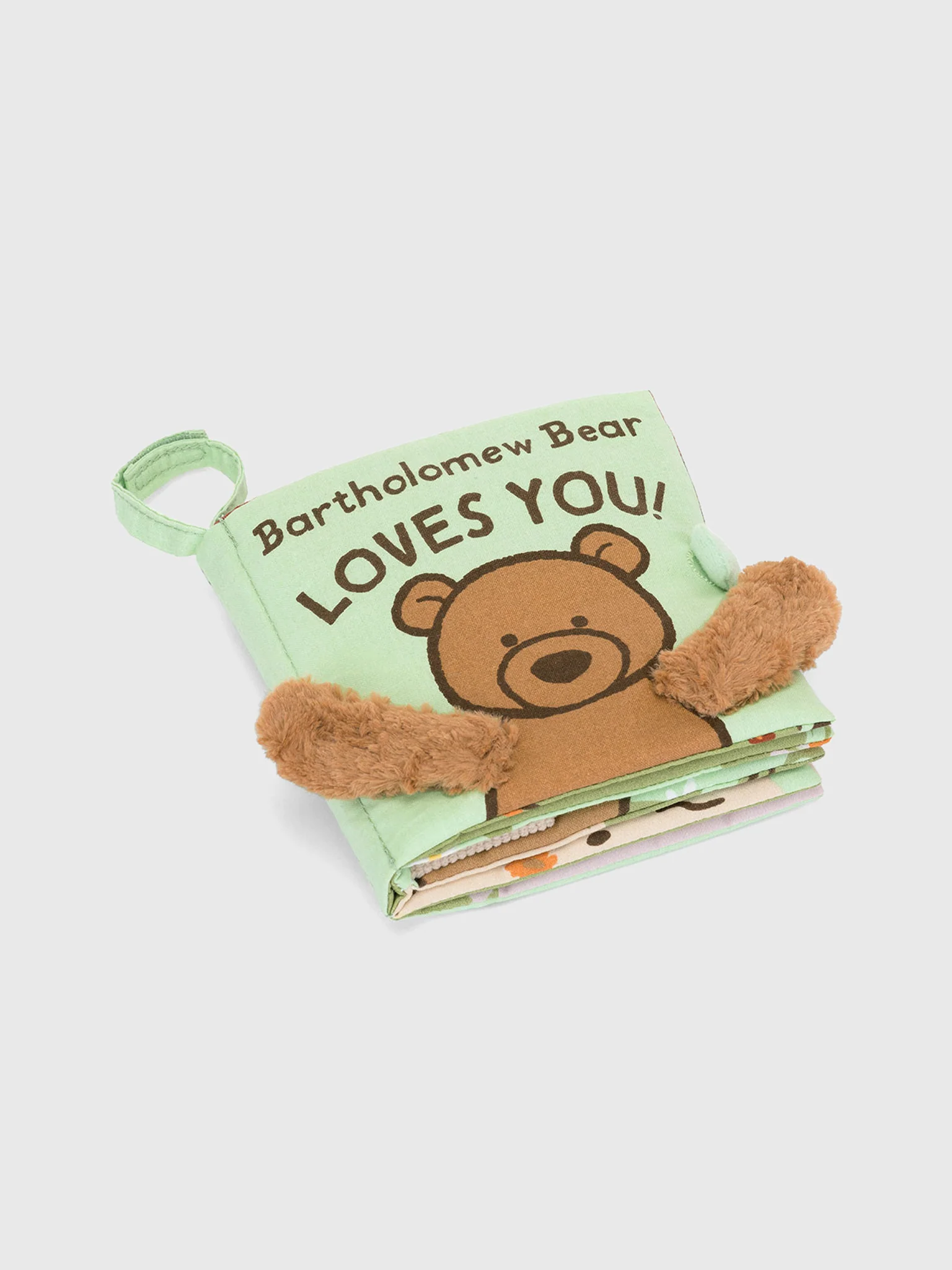 Jellycat Bartholomew Bear Loves You Book