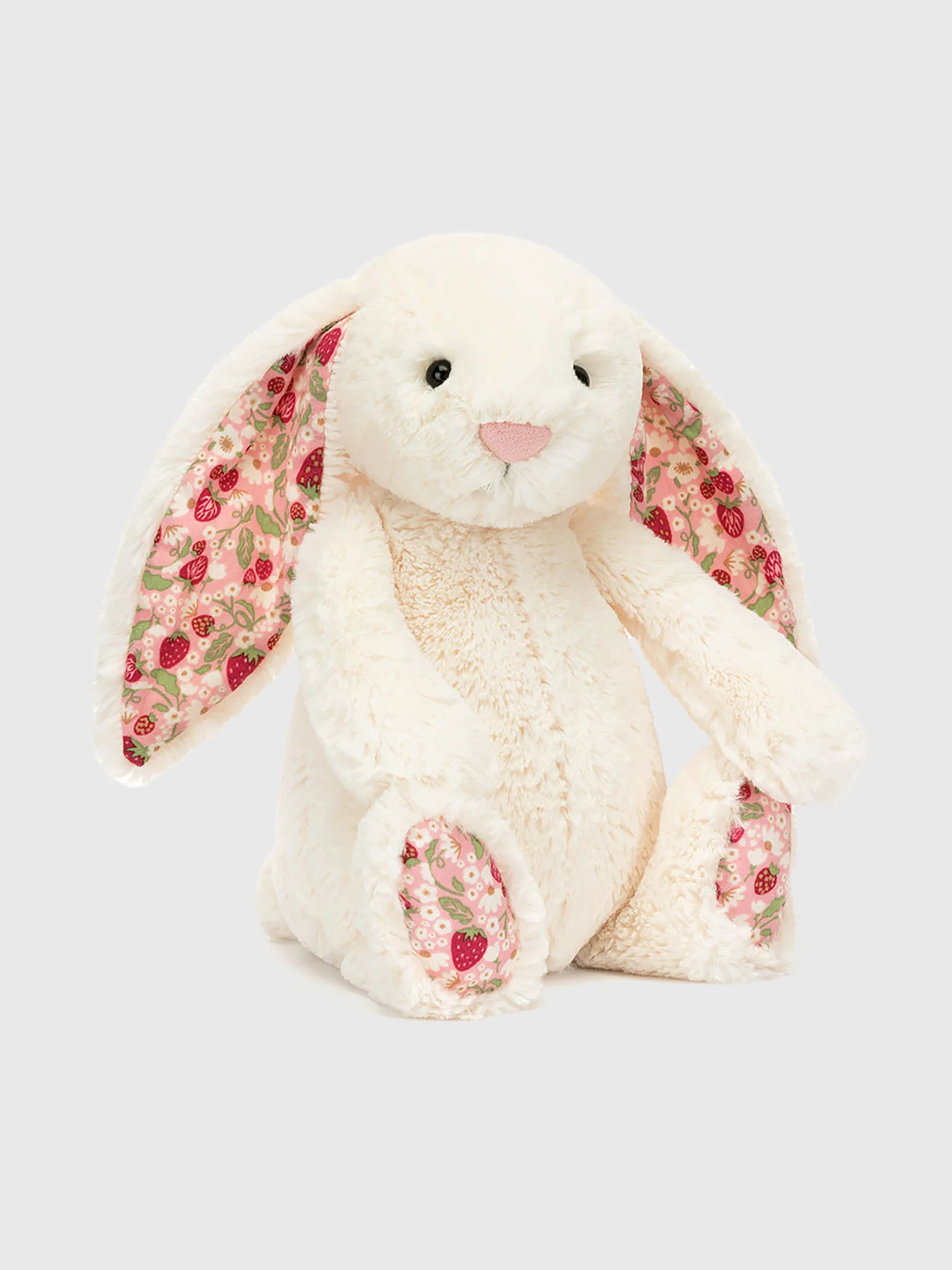 Jellycat Blossom Cream Berry Bunny Plush
