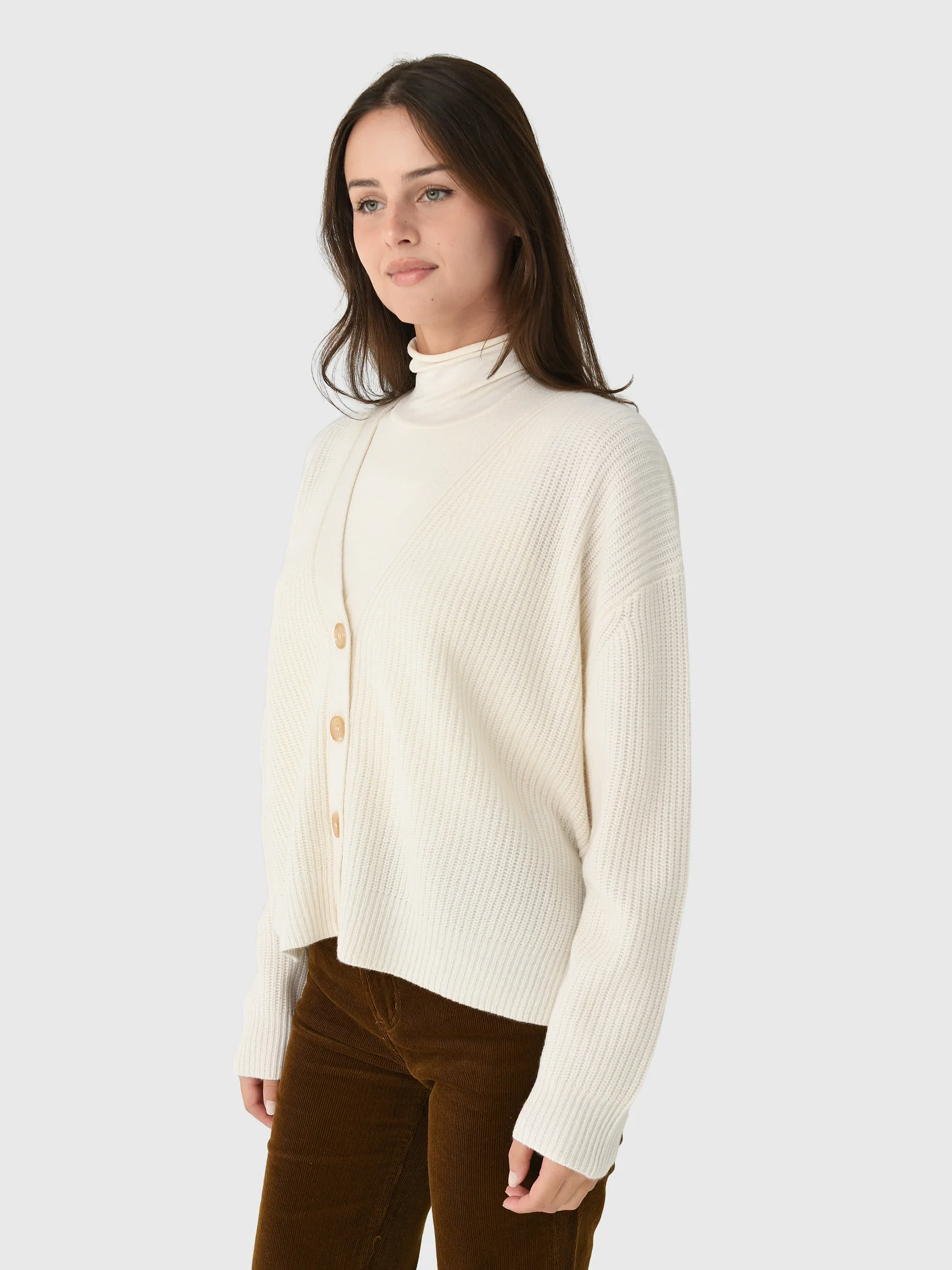 Jenni Kayne Women's Cropped Cashmere Cocoon Cardigan - Image 3