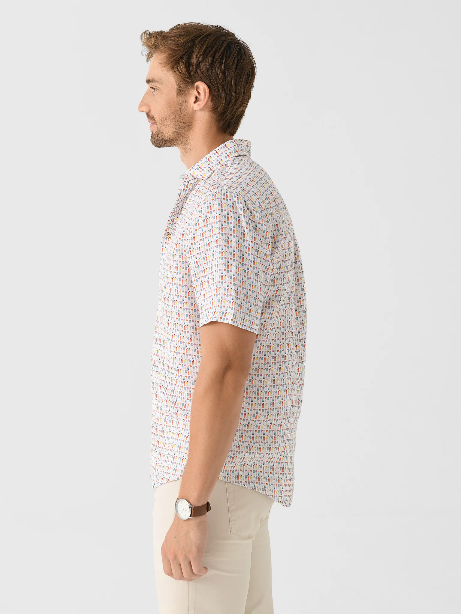 Johnnie-O Men's 5 O'Clock Somewhere Hangin' Out Button-Down Shirt - Image 3