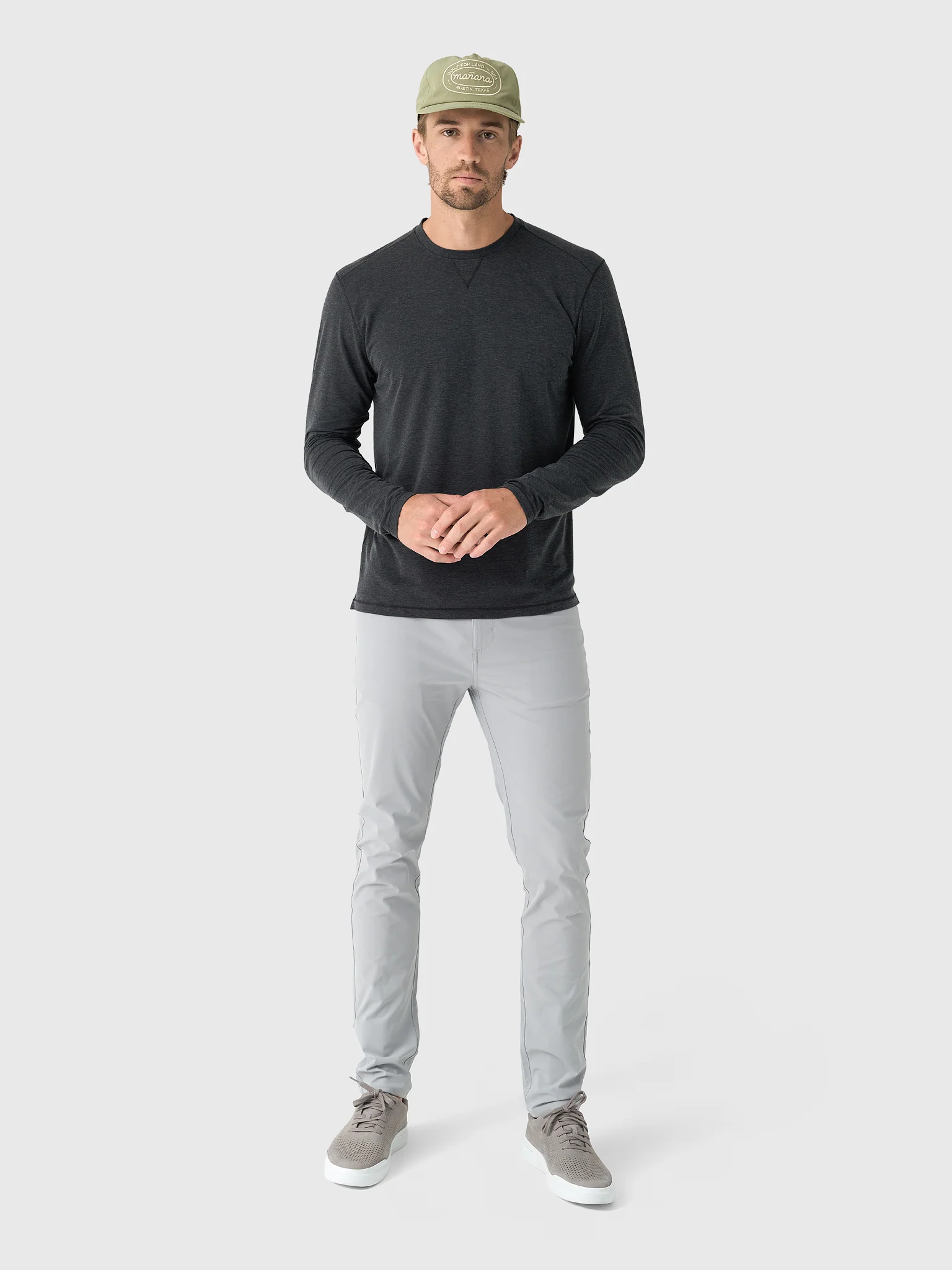 Johnnie-O Men's The Course Performance Long Sleeve T-Shirt - Image 2