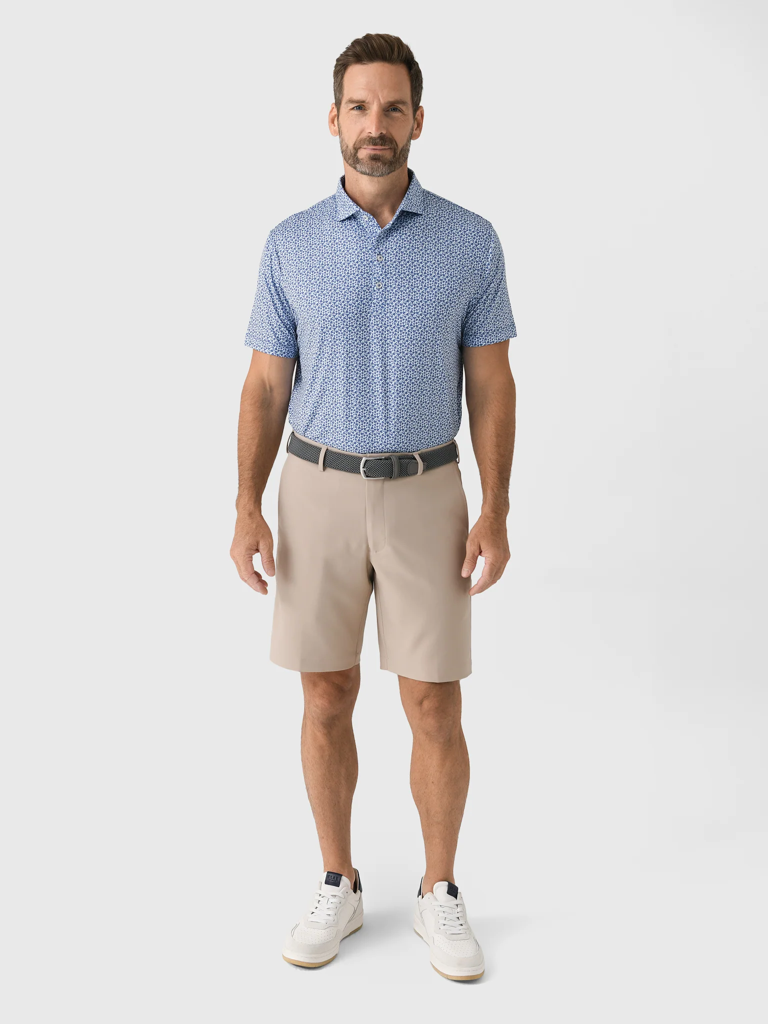 Johnnie-O Men's Four Leaf Featherweight Performance Polo - Image 2