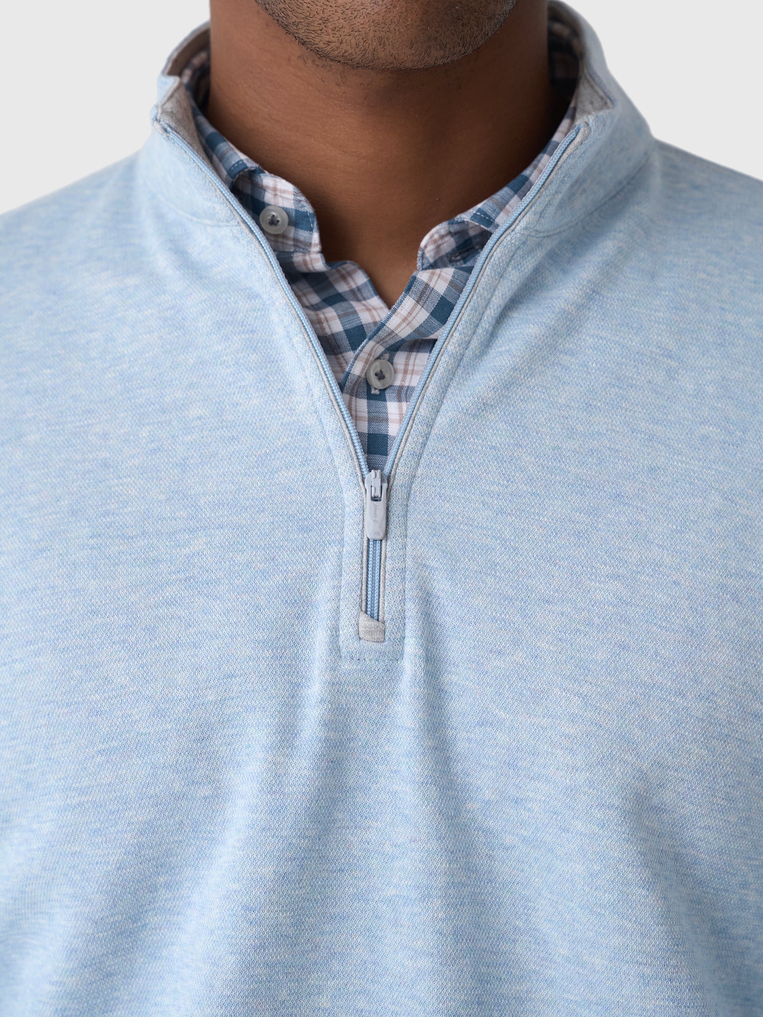 Johnnie-O Men's Hanks "Lightweight Sully" Quarter-Zip Pullover - Image 5