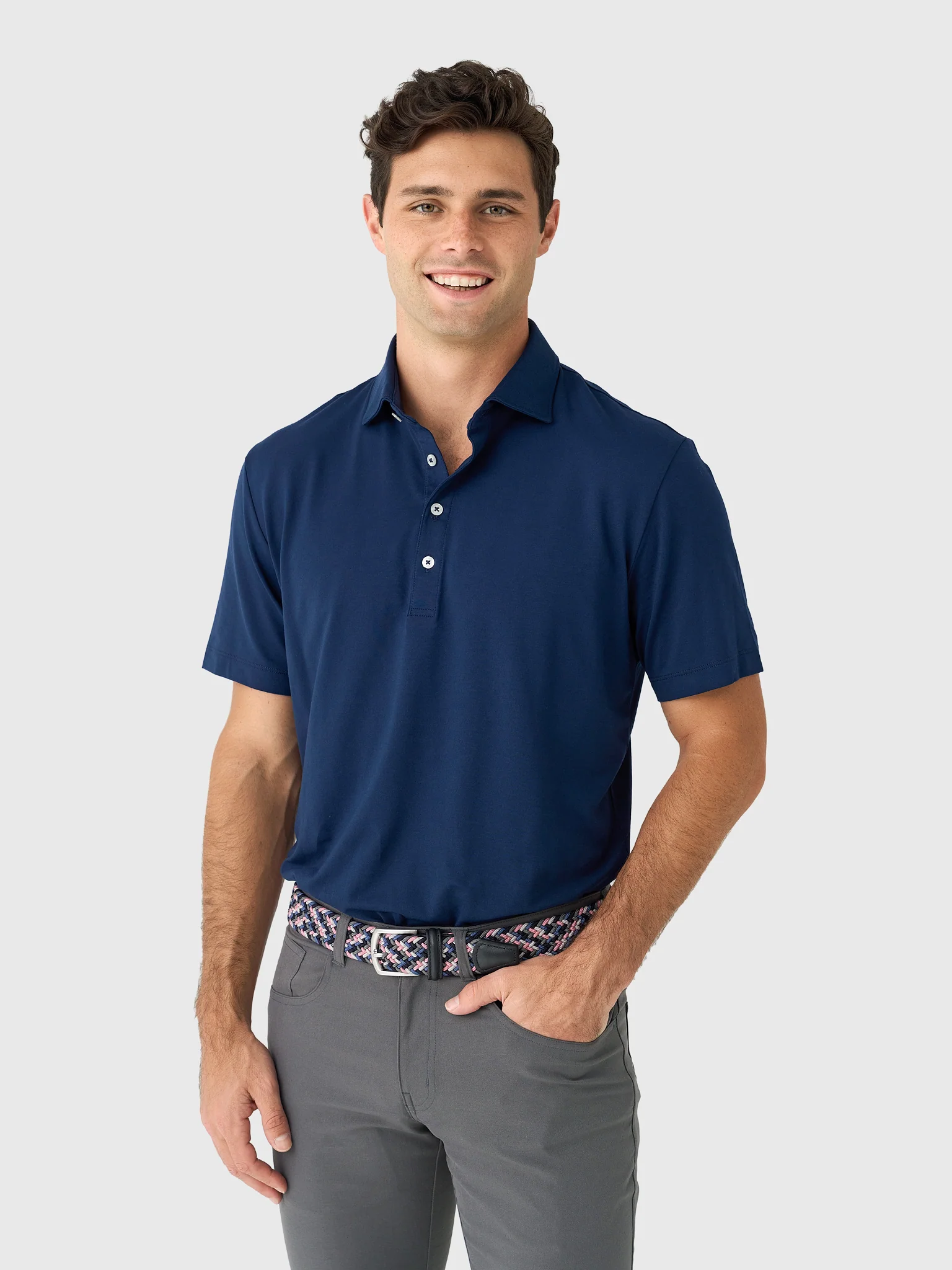 Johnnie-O Men's Idris Top Shelf Performance Polo - Image 21