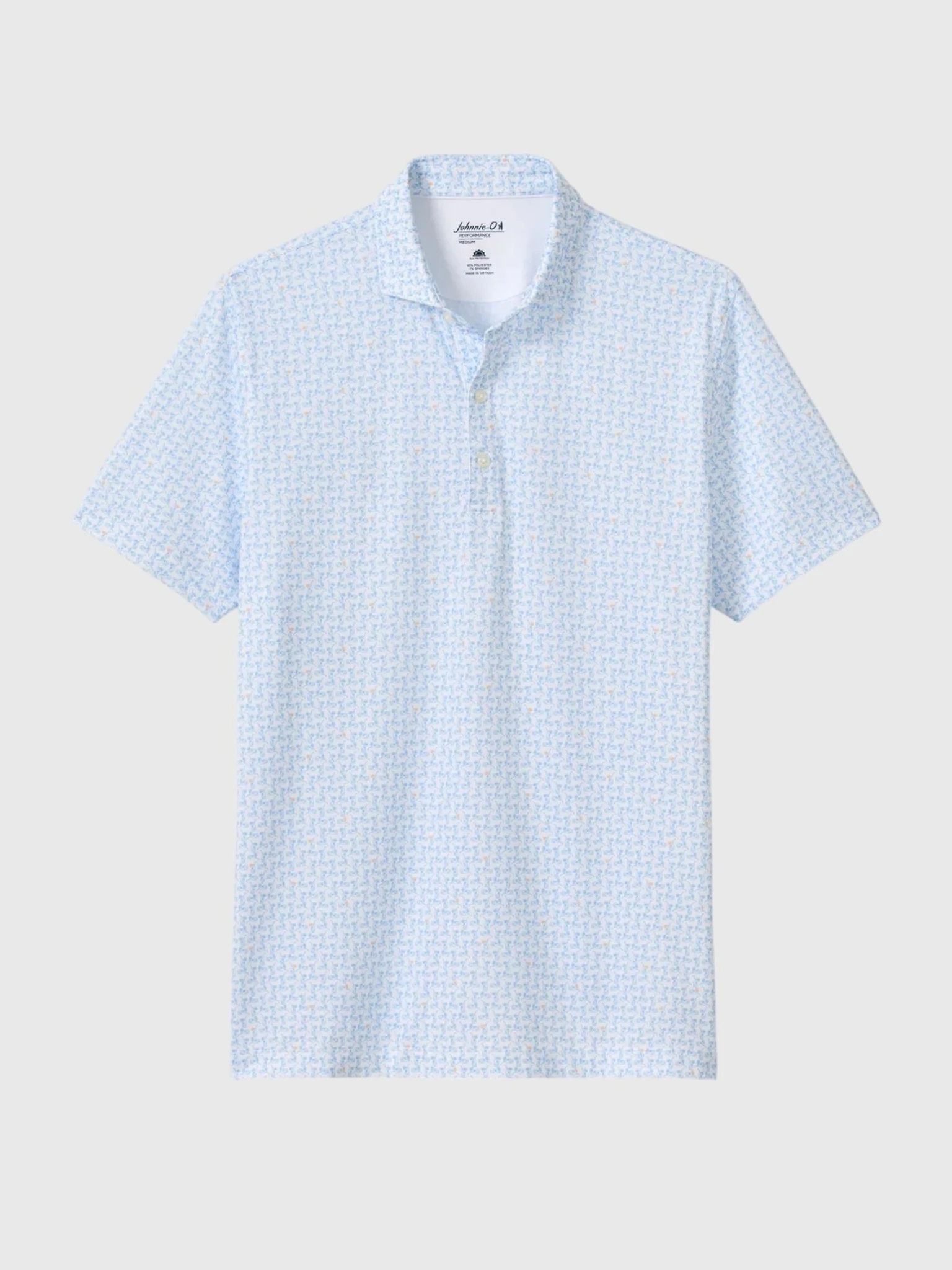 Johnnie-O Men's Minty Performance Jersey Polo