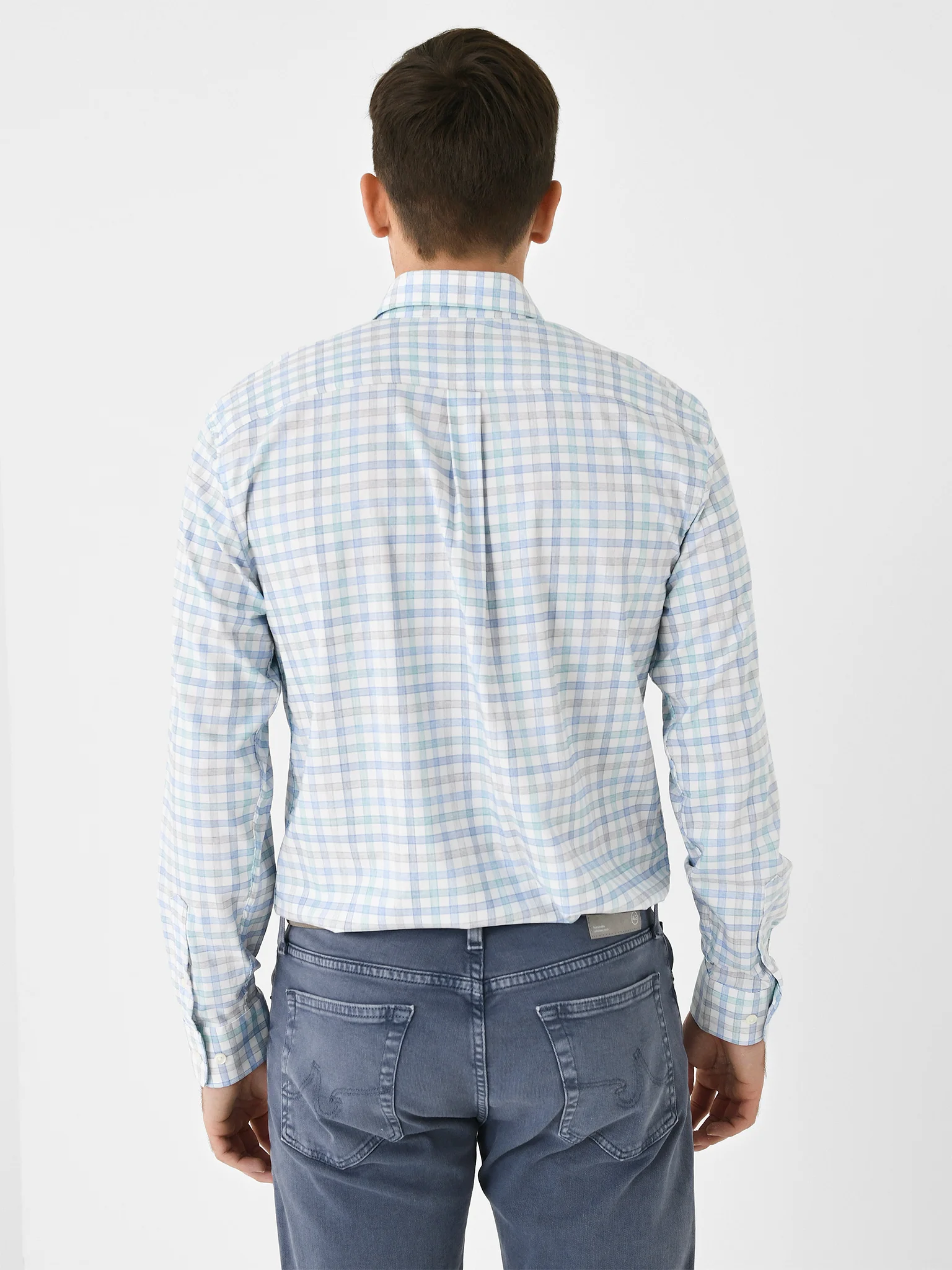 Johnnie-O Men's Scull Performance Button-Down Shirt - Image 4
