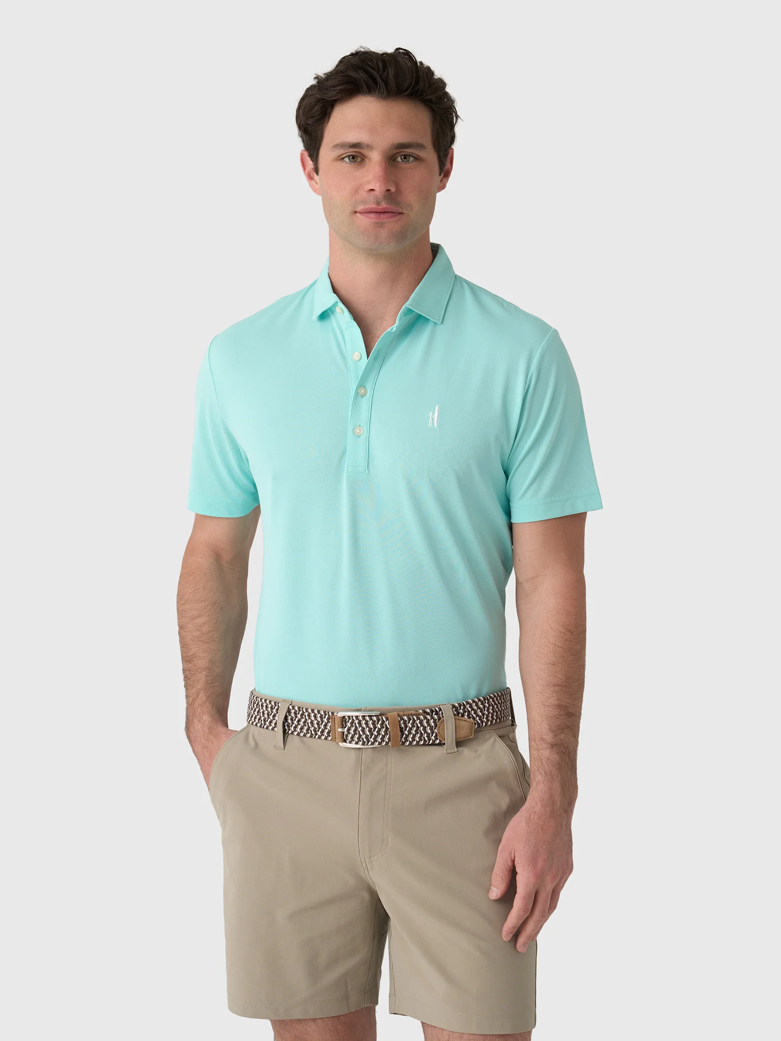 Johnnie-O Men's Stevie Performance Mesh Polo - Image 7