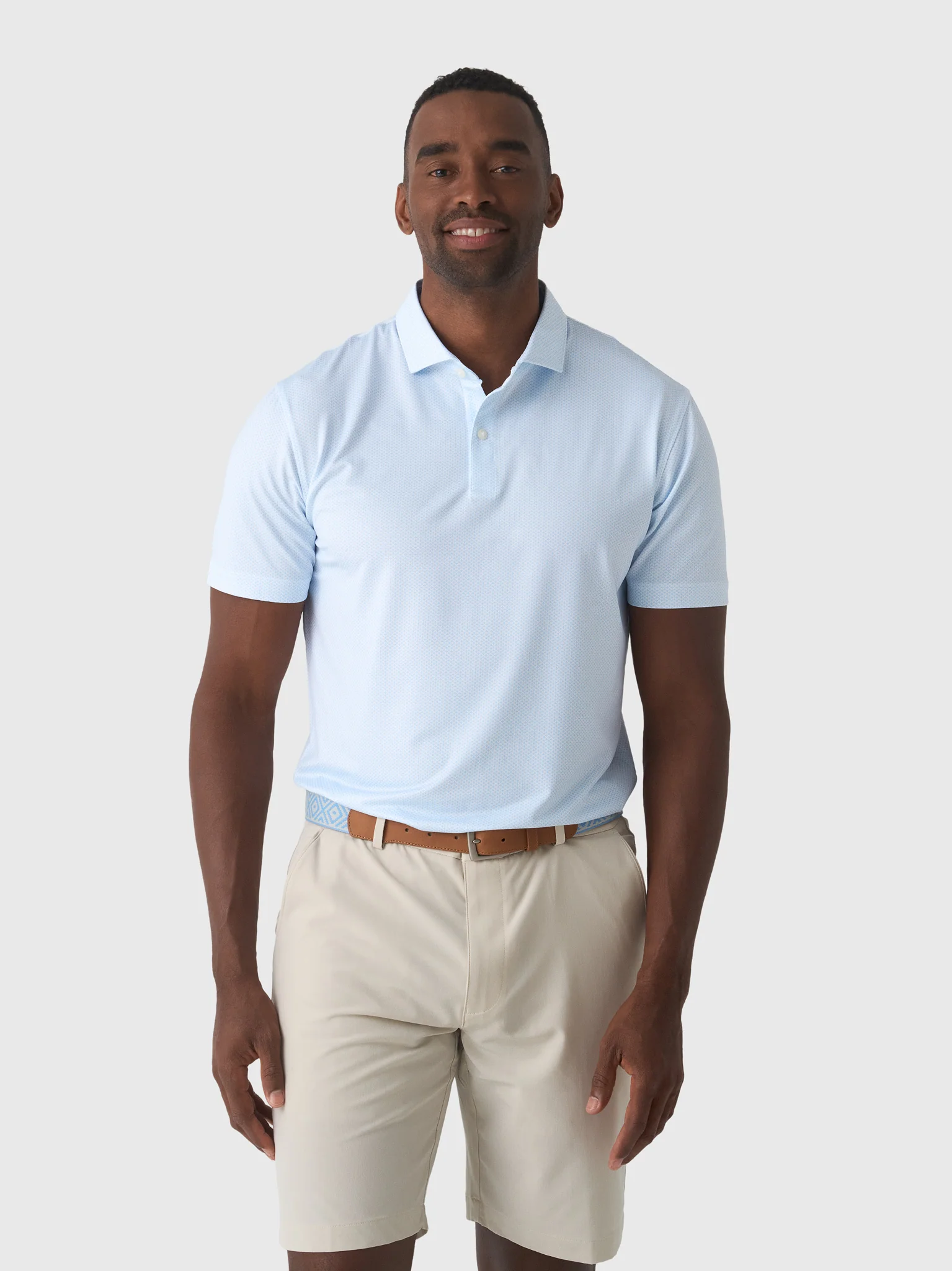 Johnnie-O Men's Teo Performance Jersey Polo