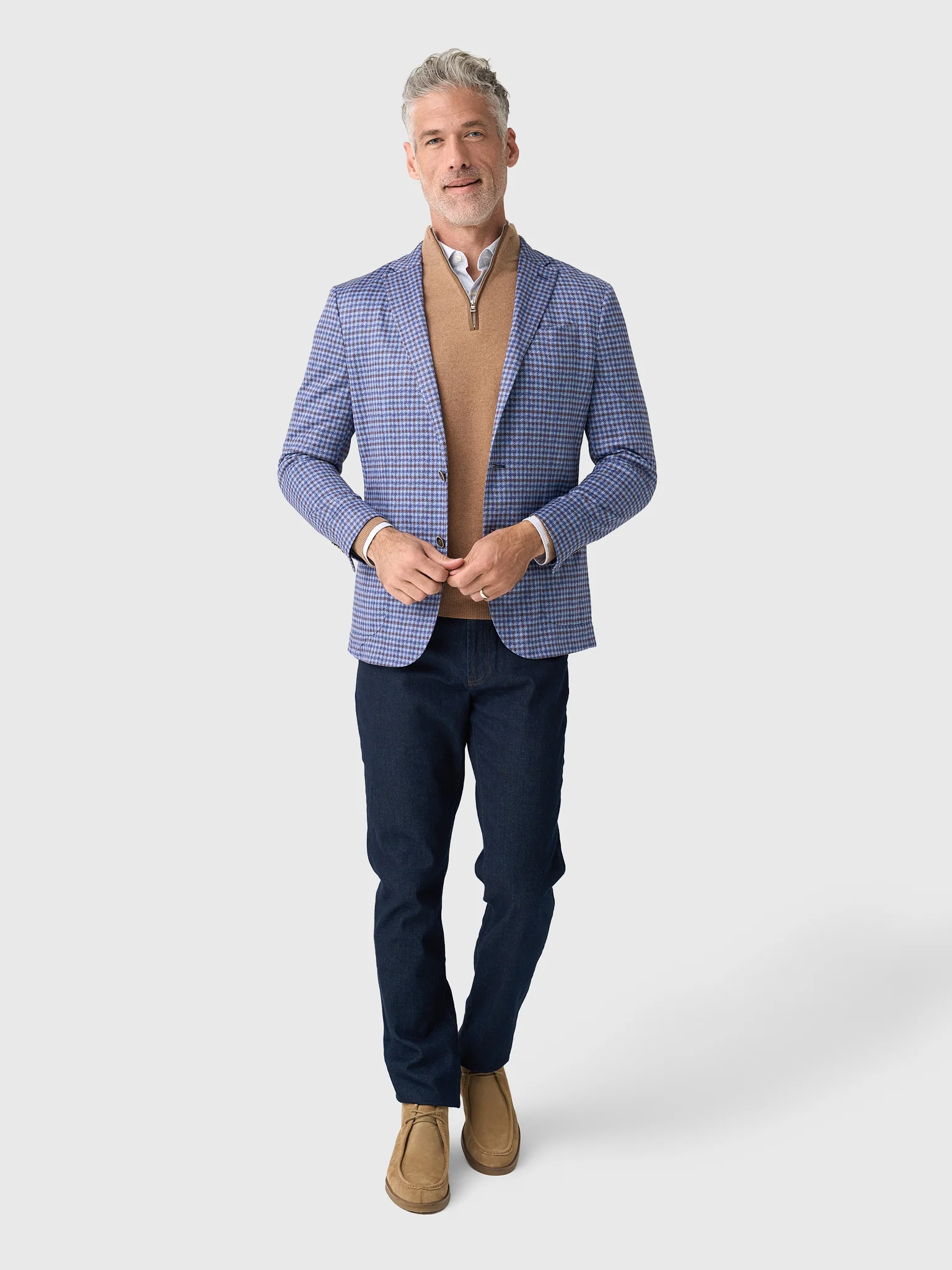 Johnnie-O Men's Thayer Top Shelf Houndstooth Knit Sport Coat - Image 2