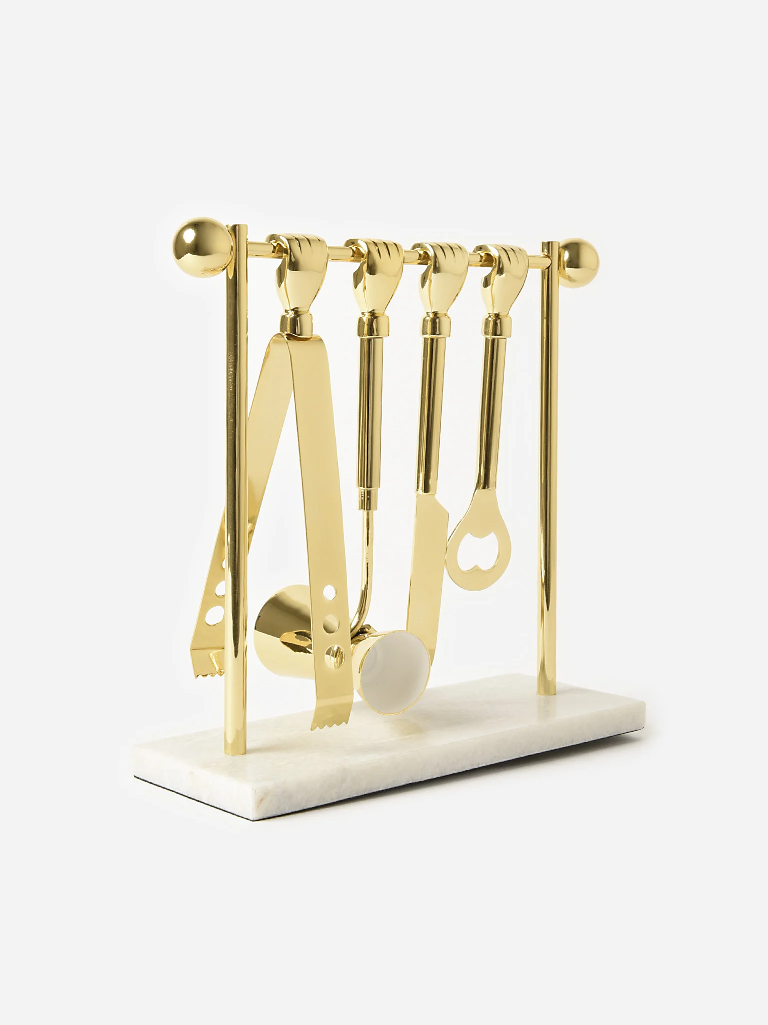 Jonathan Adler Barbell Barware Set