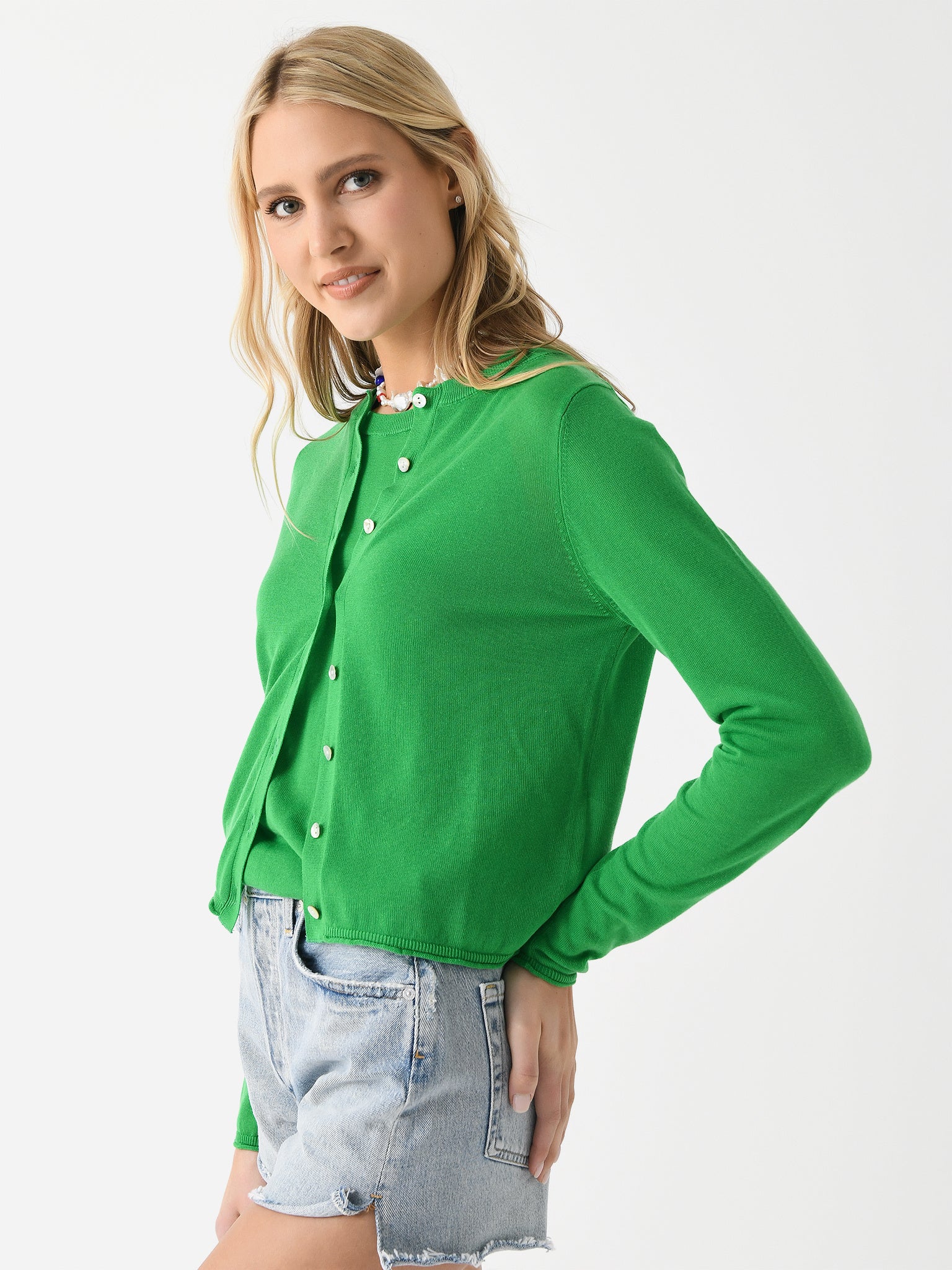 Jumper 1234 Women's Featherweight Cardigan - Image 3