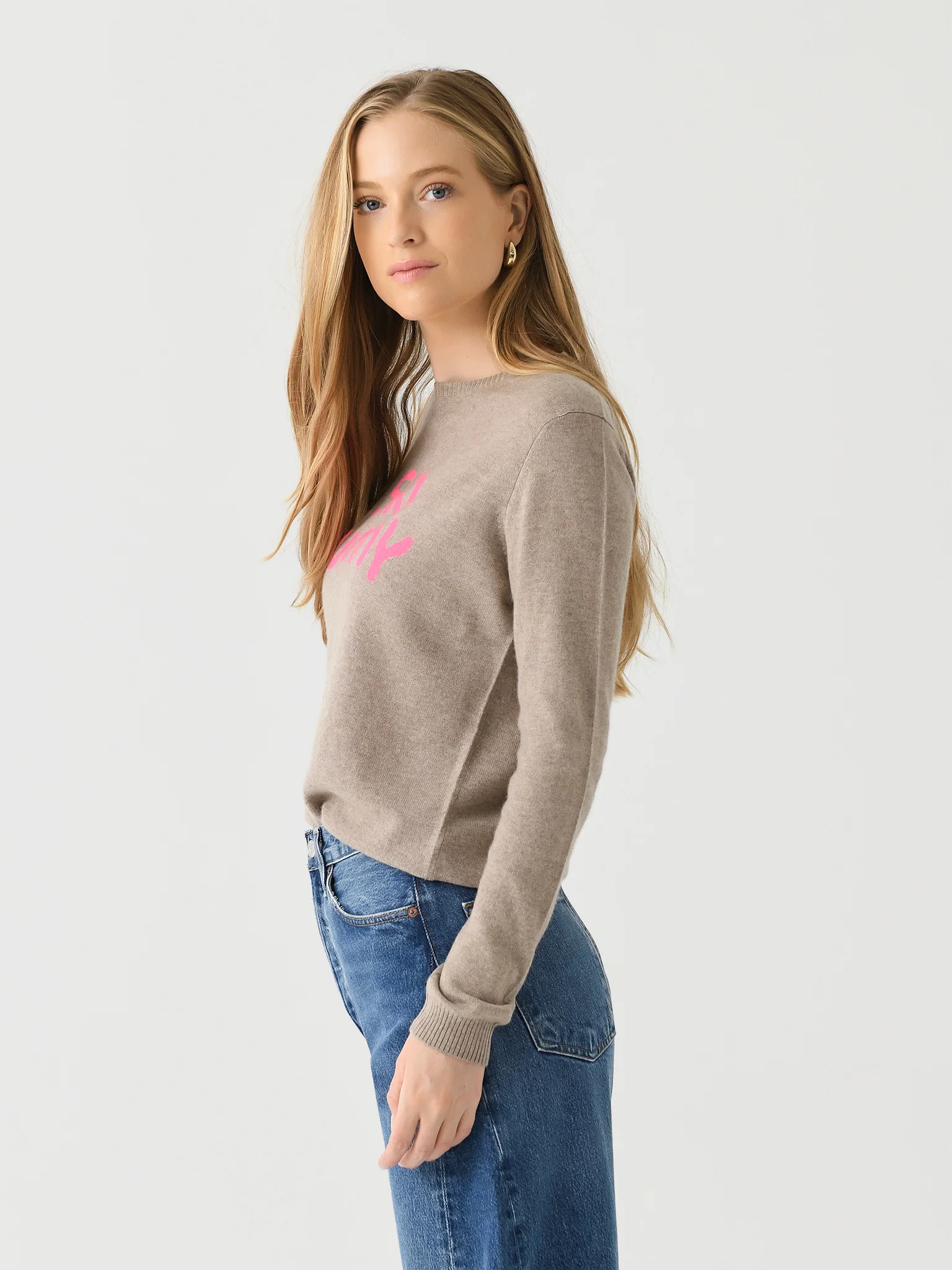 Jumper 1234 Women's Ski Bunny Crew Sweater - Image 3