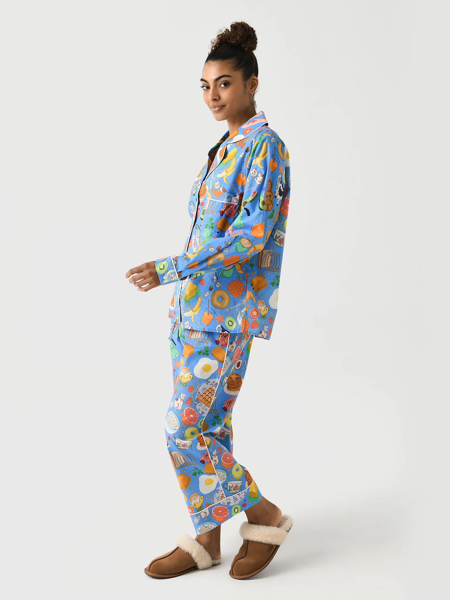 Karen Mabon Women's Breakfast Pajama Set - Image 3