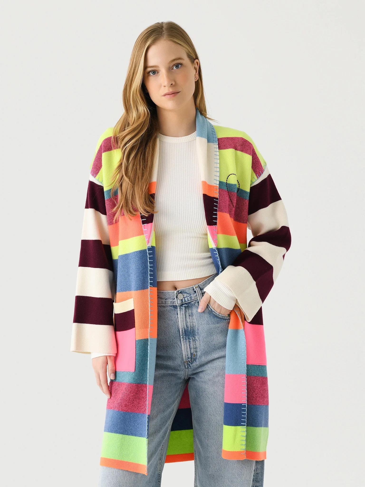 Kerri Rosenthal Women's Shawl Collar Duster