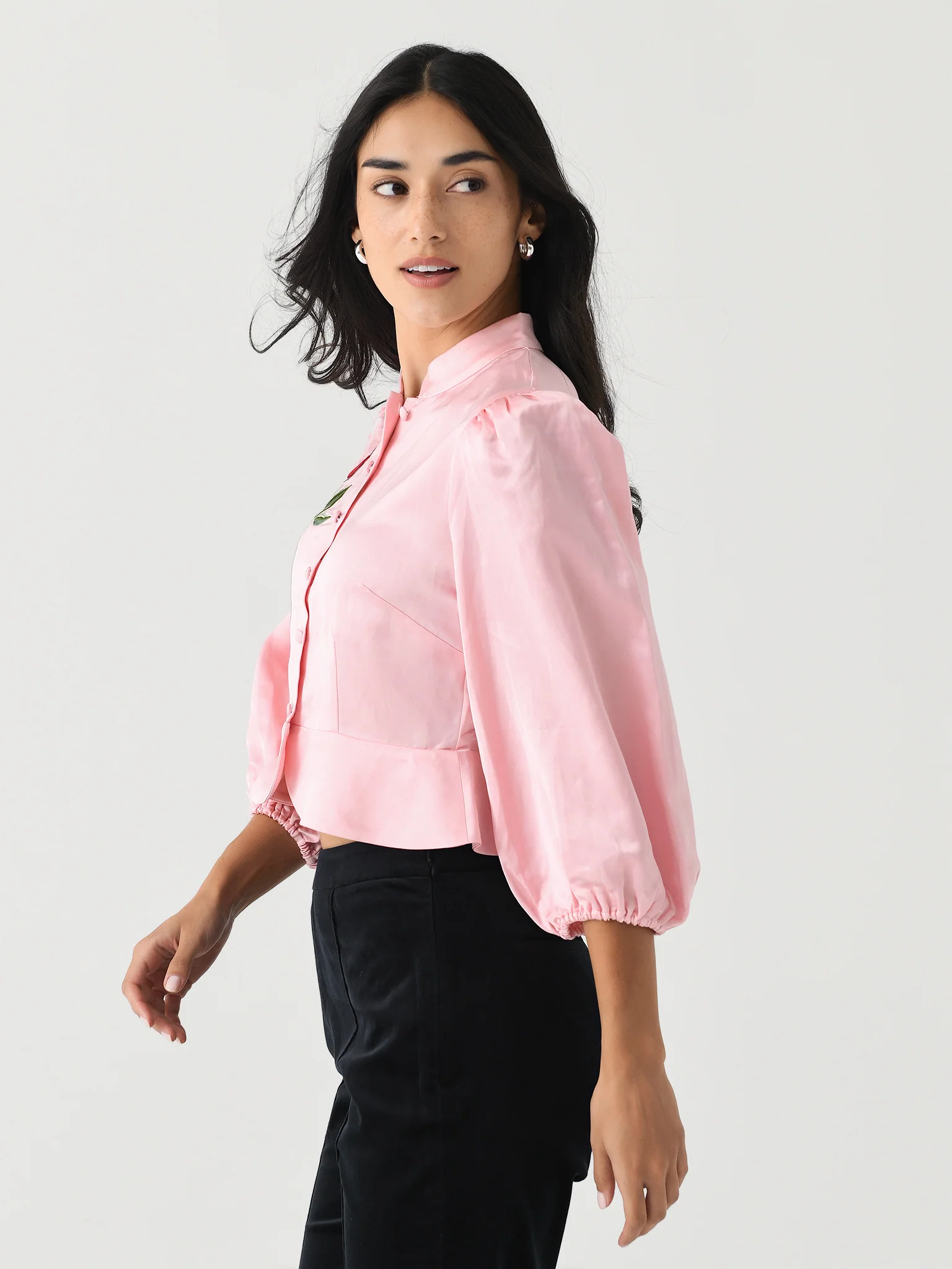Kitri Women's Bettina Embroidered Top - Image 3