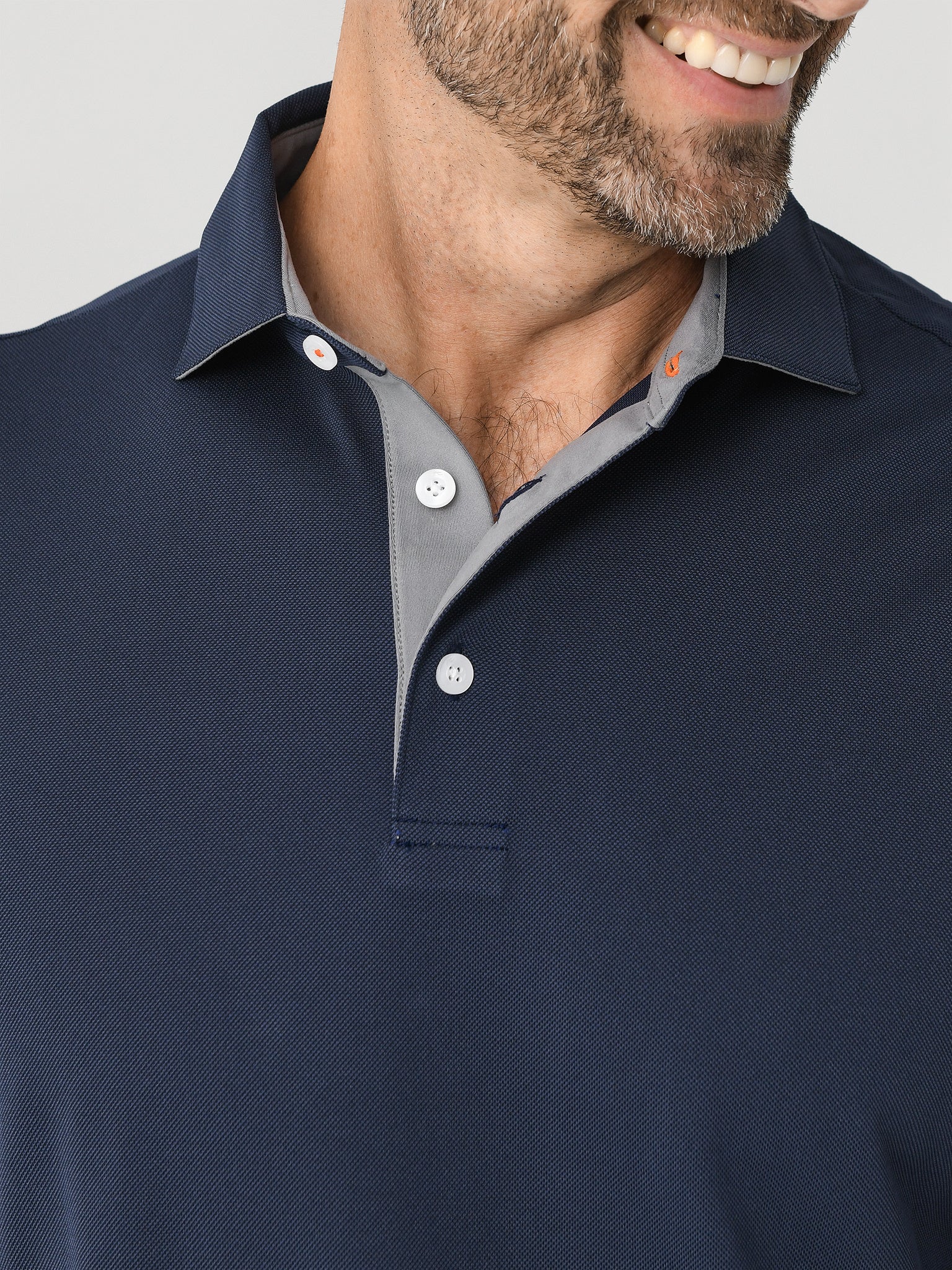 KJUS Men's Fairway Long Sleeve Polo - Image 10