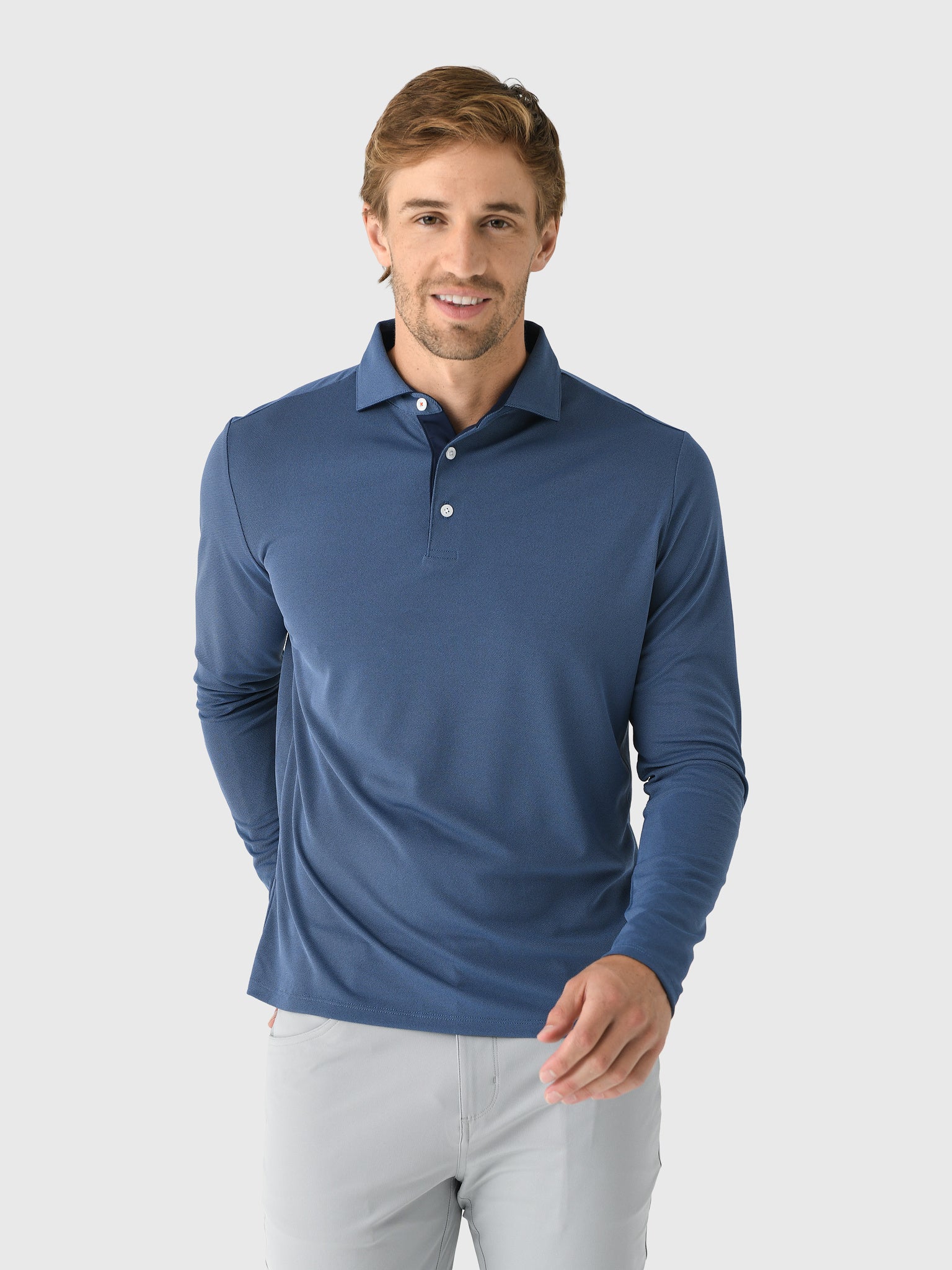 KJUS Men's Fairway Long Sleeve Polo - Image 11