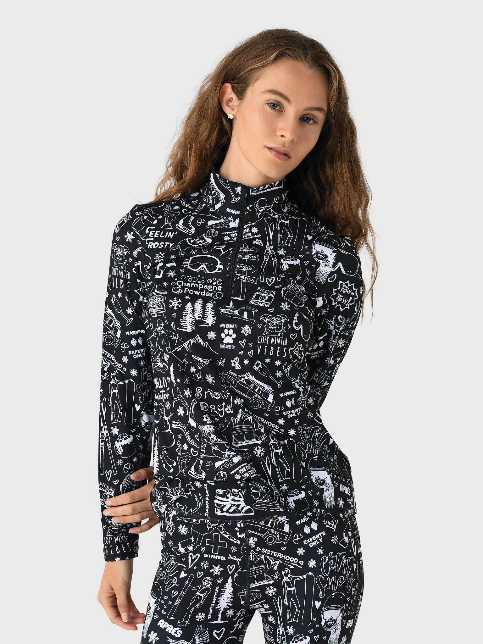 Krimson Klover Women's Graffiti Base Layer Top