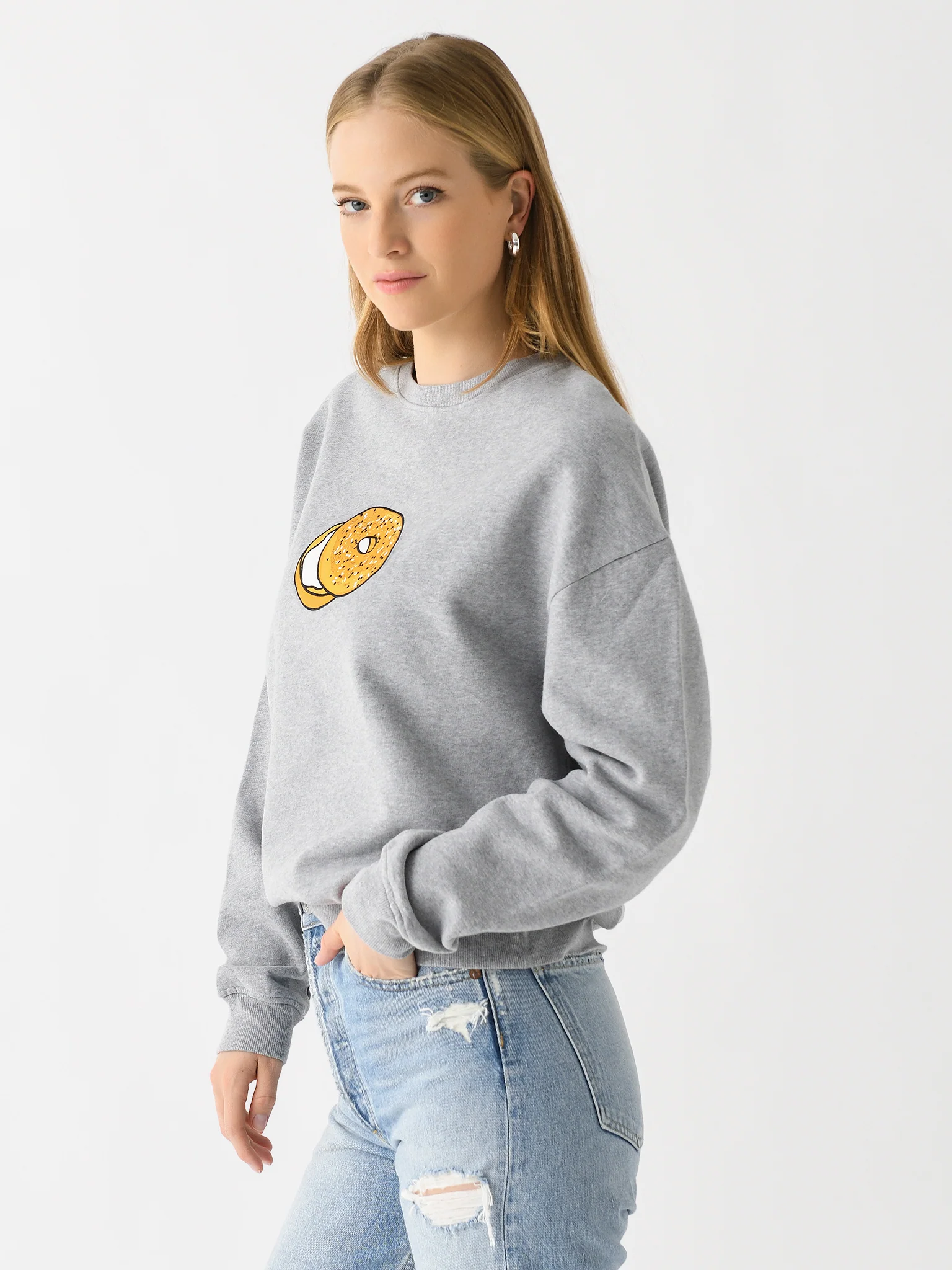 Kule Women's The Oversized Bagel Sweatshirt - Image 3