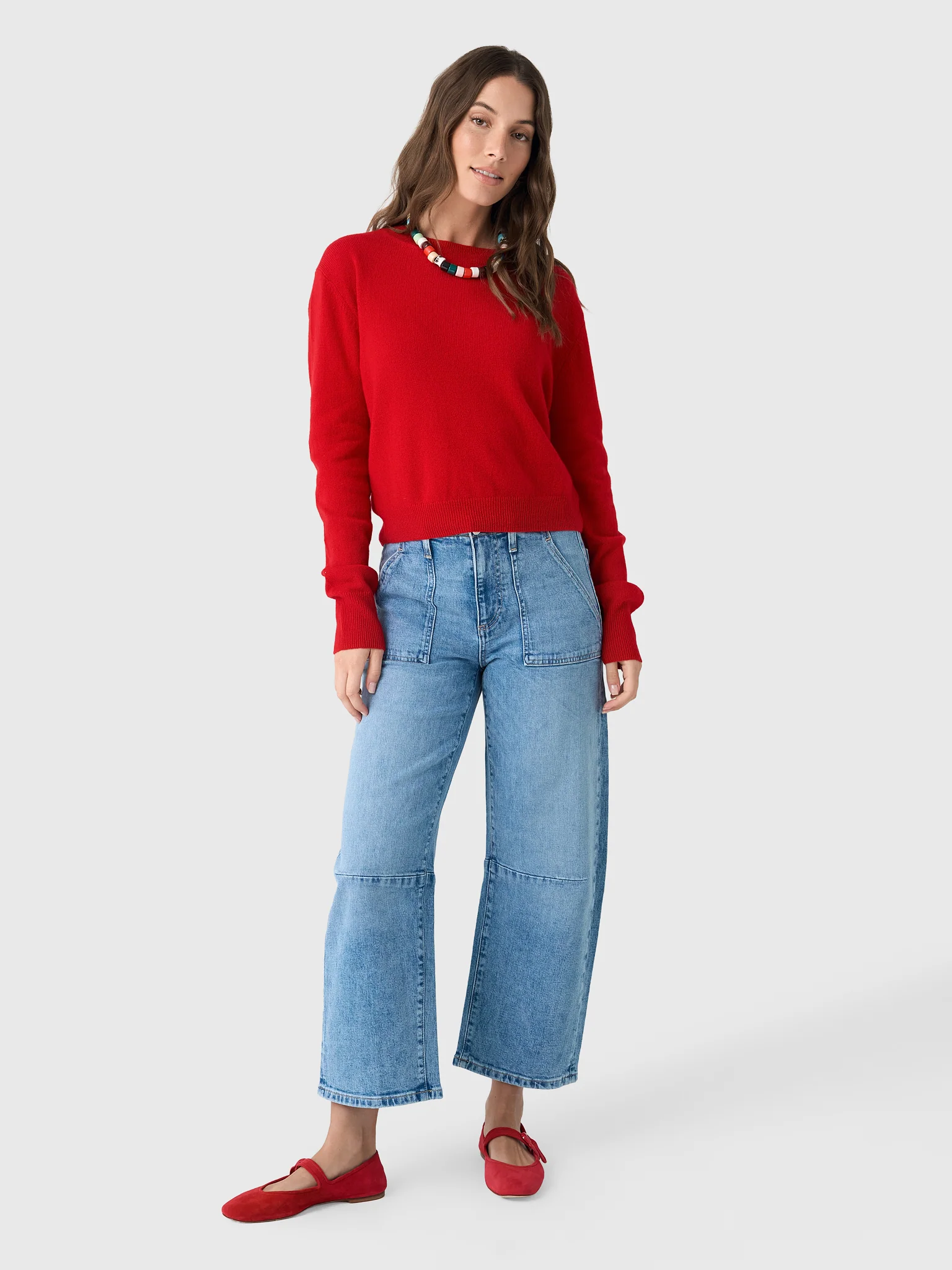 Le Jean Women's Utility Soft Barrel Jean - Image 2