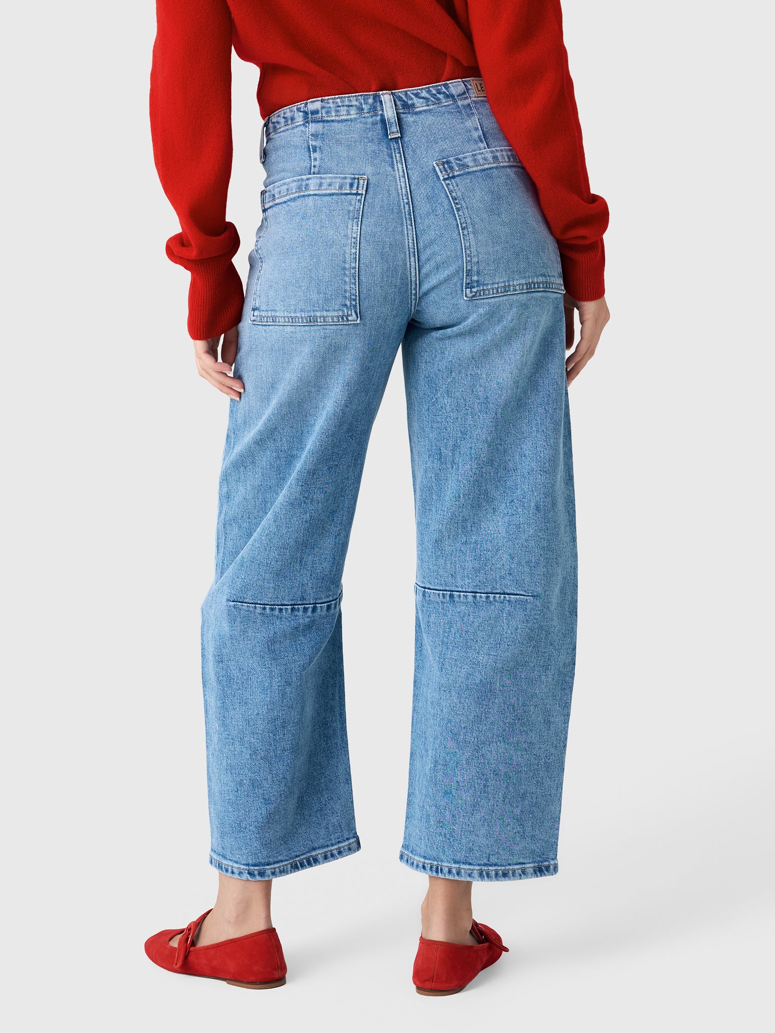 Le Jean Women's Utility Soft Barrel Jean - Image 4