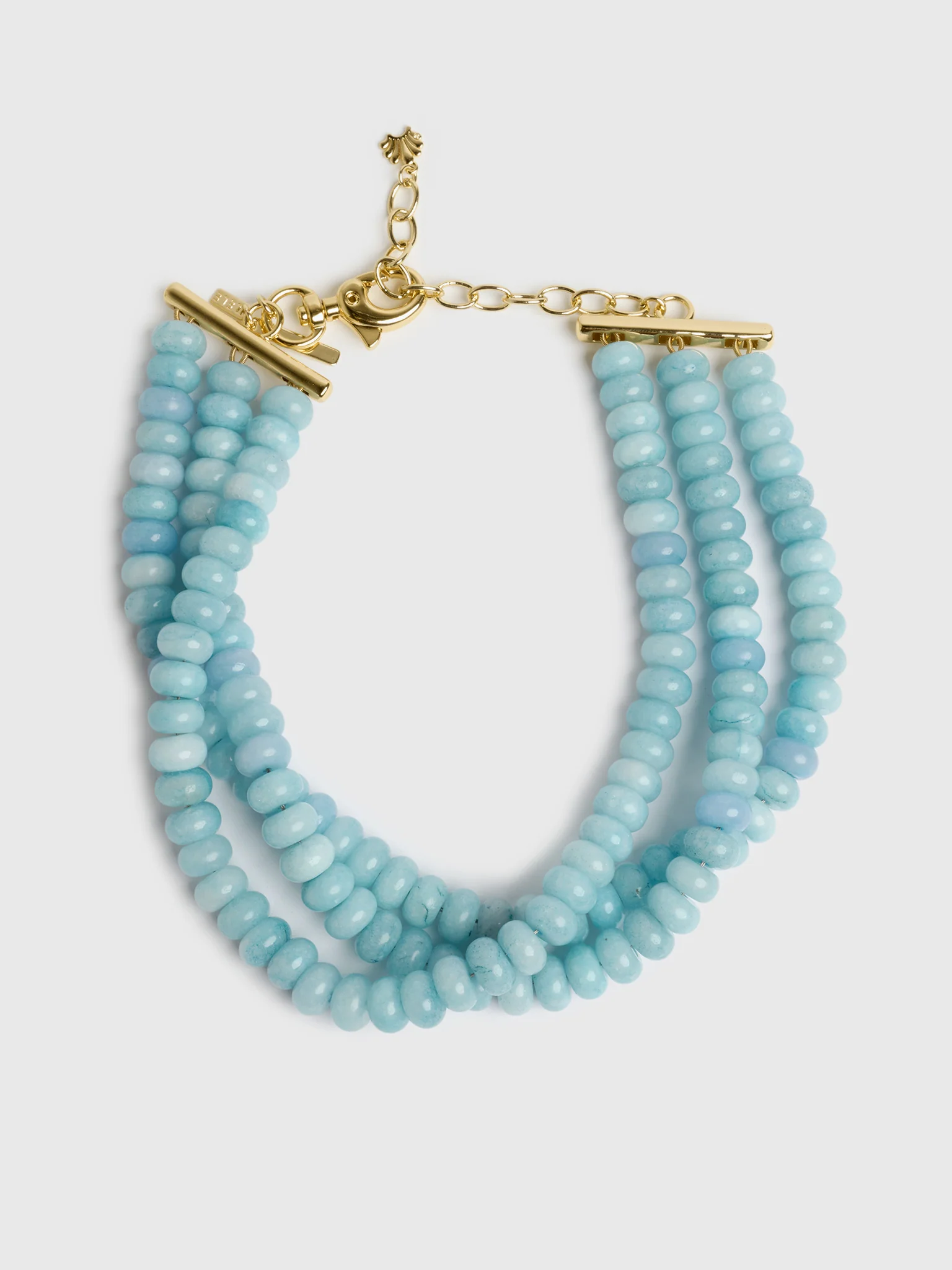 Lele Sadoughi Diana Triple Row Choker