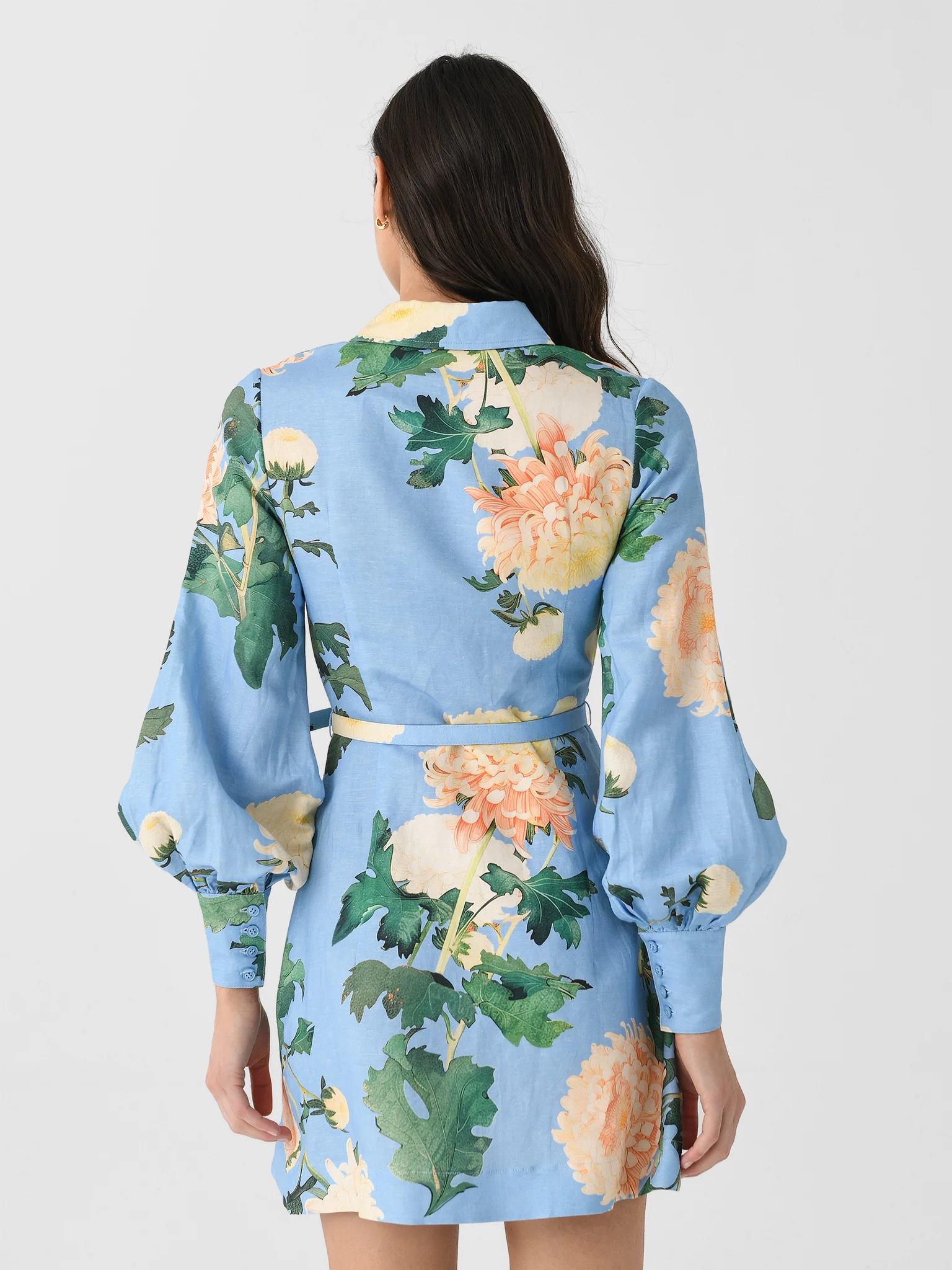 Leo Lin Women's Luminous Linen Mini Dress - Image 4