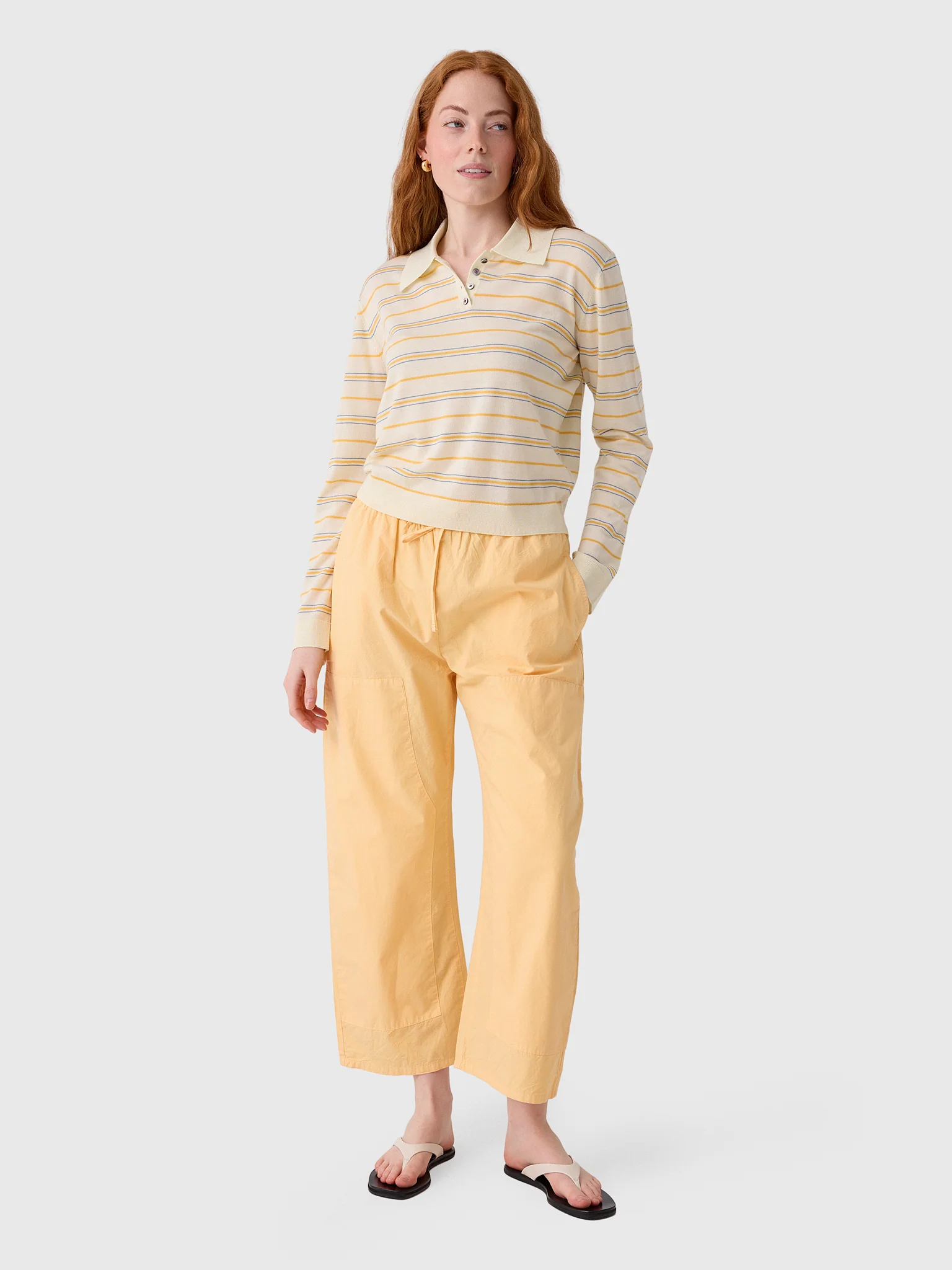 Leset Women's James Stripe Polo - Image 2