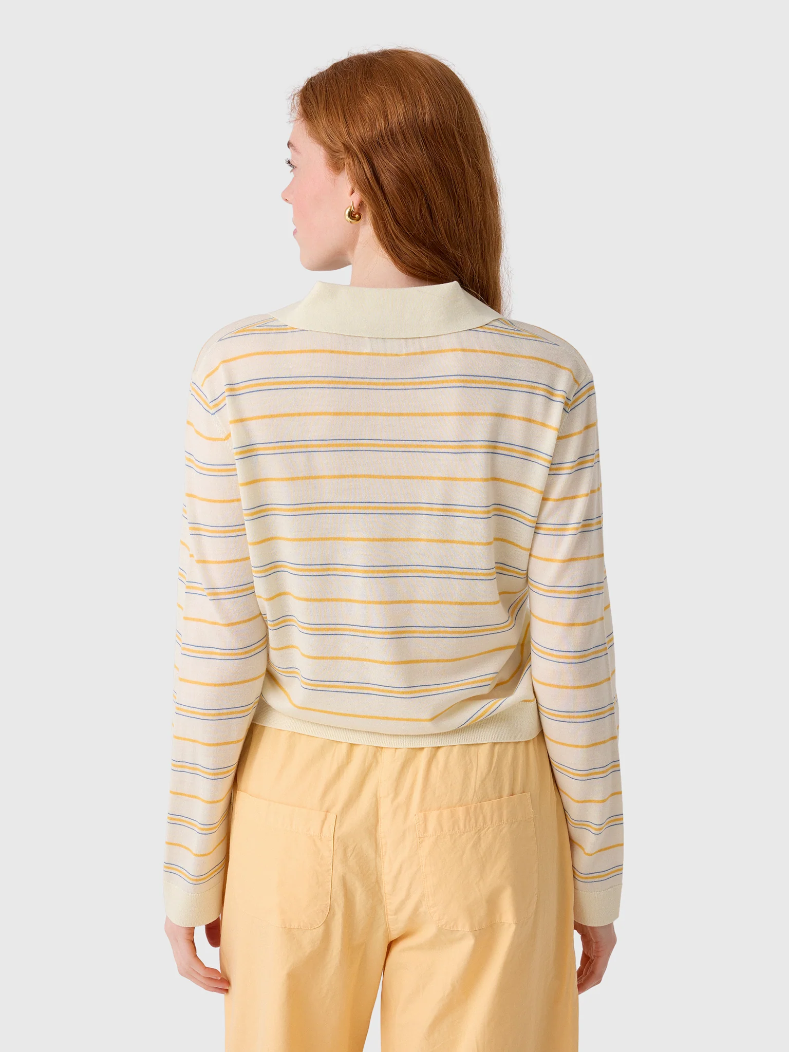 Leset Women's James Stripe Polo - Image 4