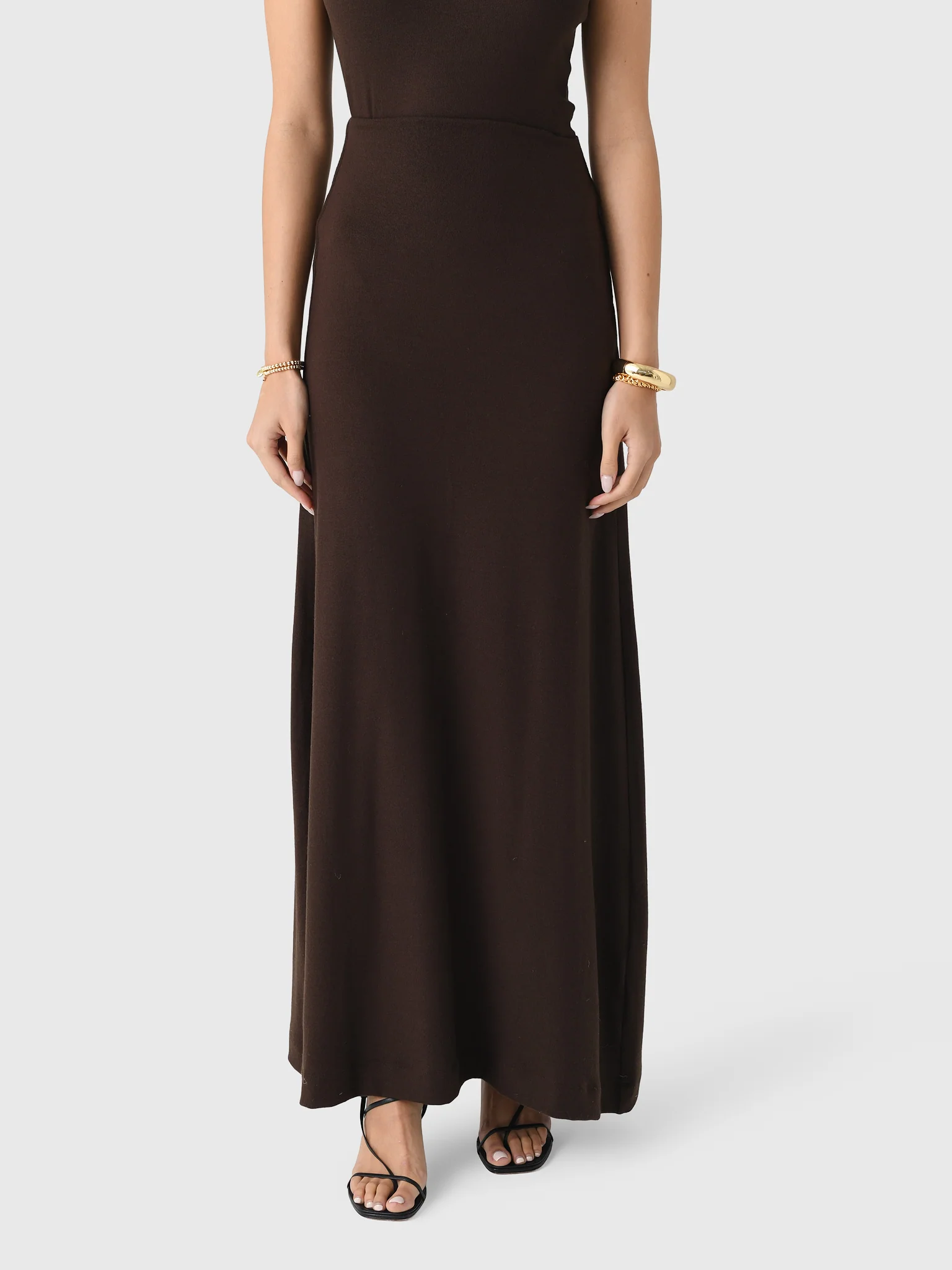 Leset Women's Lauren High Waist Maxi Skirt - Image 10