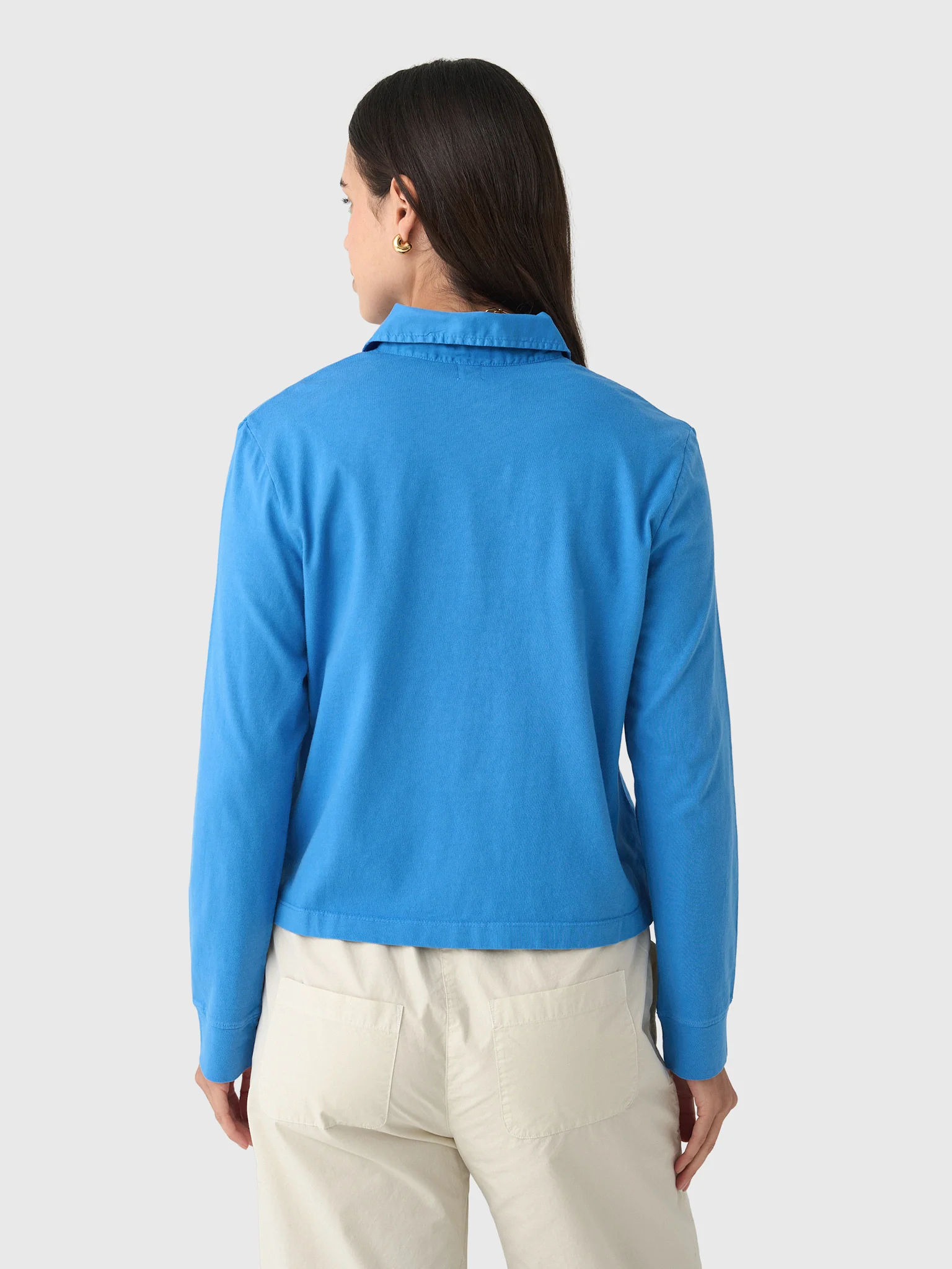 Leset Women's Margo Long Sleeve Polo - Image 4